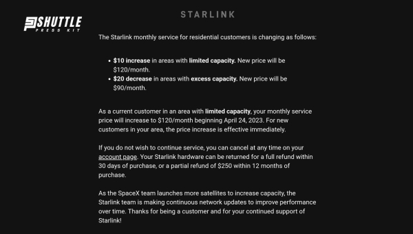 Points to Ponder Before Dropping Your Starlink Subscription