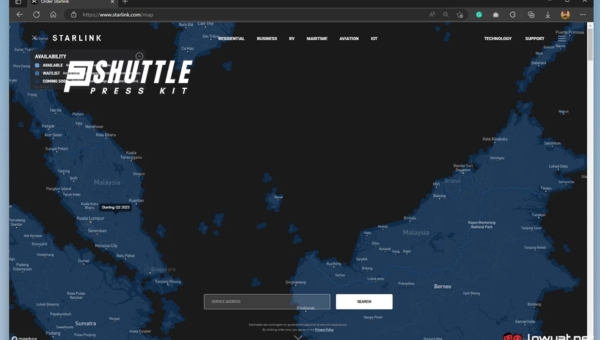 Starlink Malaysia Coverage Area