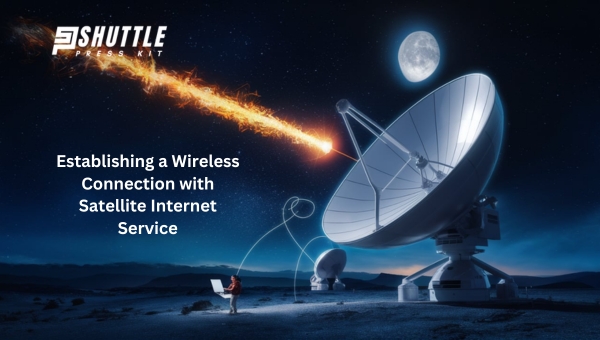 Establishing a Wireless Connection with Satellite Internet Service