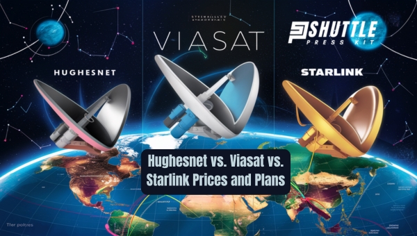 Hughesnet vs. Viasat vs. Starlink Prices and Plans