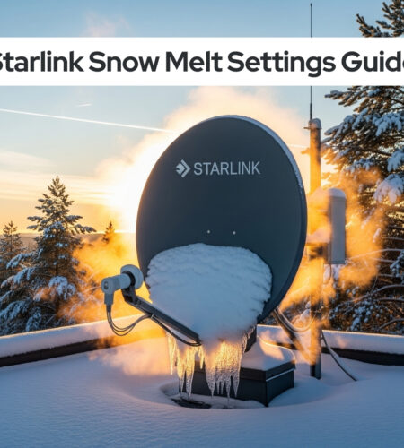 How to Adjust Starlink Snow Melt Settings: Complete 2026 Guide