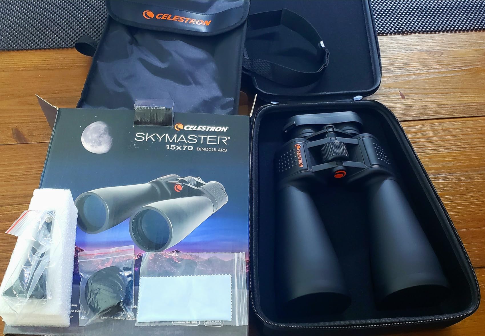 Celestron SkyMaster 15x70 Astronomy Binoculars – Bestselling Binoculars for Stargazing & Long-Range Viewing – Includes Tripod Adapter & Carry Case – Multi-Coated Optics Customer Review Celestron SkyMaster 15x70 Astronomy Binoculars – Bestselling Binoculars for Stargazing & Long-Range Viewing – Includes Tripod Adapter & Carry Case – Multi-Coated Optics - Customer Photo 1
