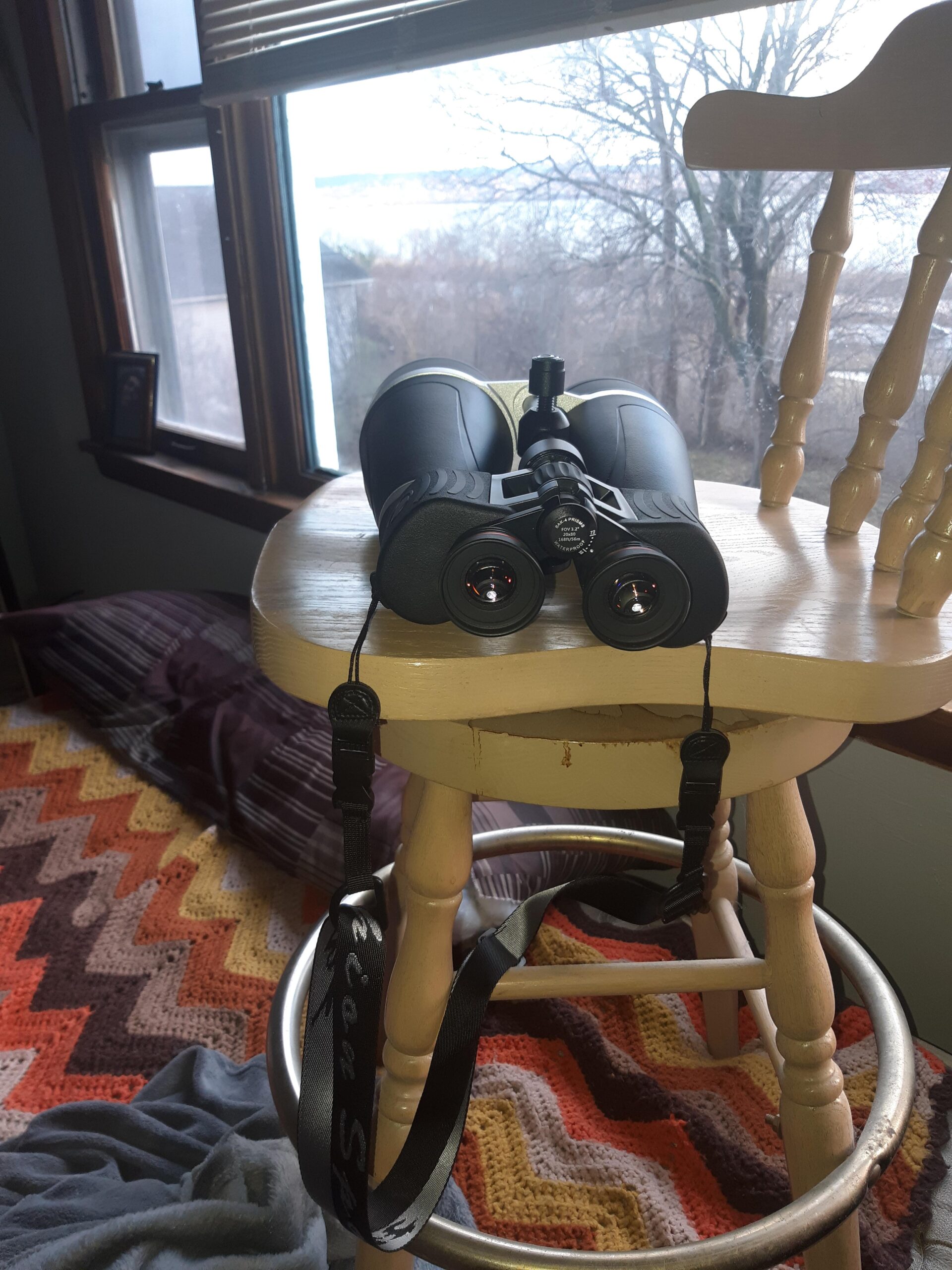 Celestron – SkyMaster Pro 20x80 Binocular – Outdoor and Astronomy Binocular – Large Aperture for Long Distance Viewing – Fully Multi-Coated XLT Coating – Tripod Adapter and Carrying Case Included Customer Review Celestron – SkyMaster Pro 20x80 Binocular – Outdoor and Astronomy Binocular – Large Aperture for Long Distance Viewing – Fully Multi-Coated XLT Coating – Tripod Adapter and Carrying Case Included - Customer Photo 4