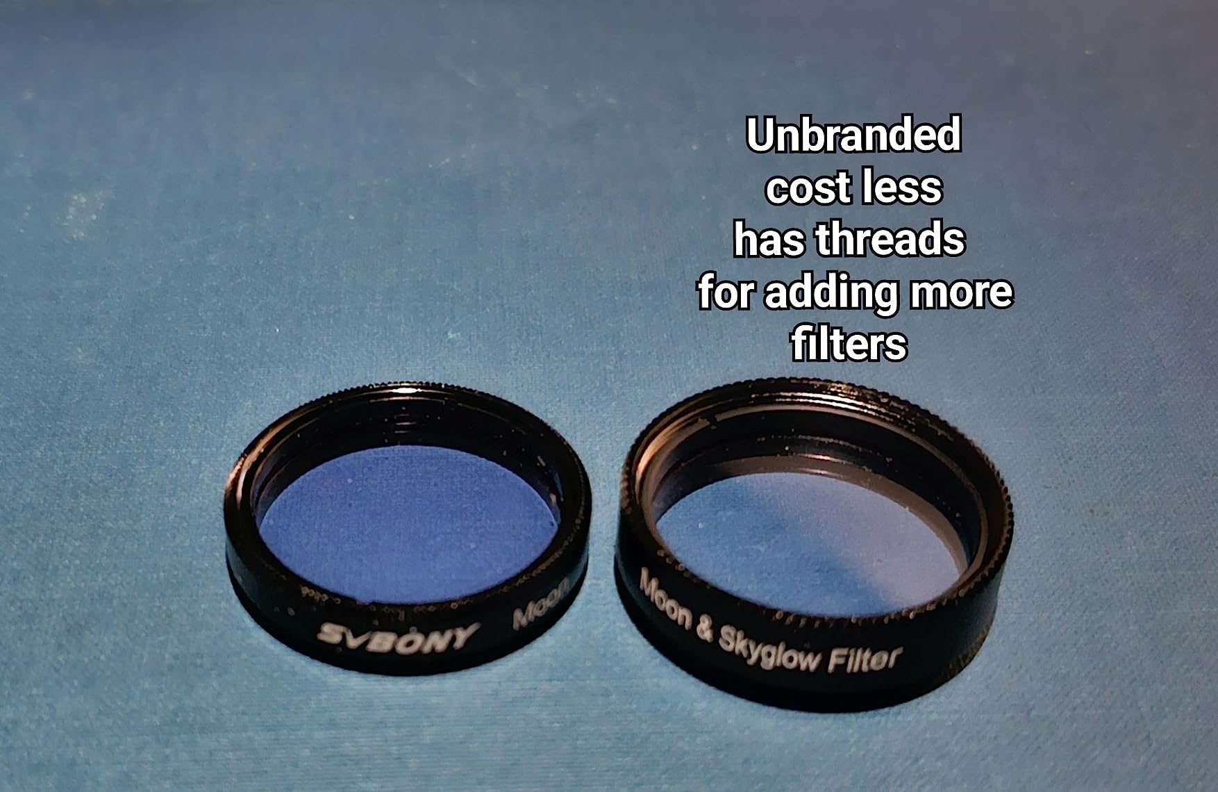 SVBONY Telescope Filter, 1.25 inches Planetary Filter for Astronomy Telescope Eyepiece, Increase Contrast and Reduce Light Pollution, for Lunar Planetary Observation and Astrophotography - Customer Photo 2