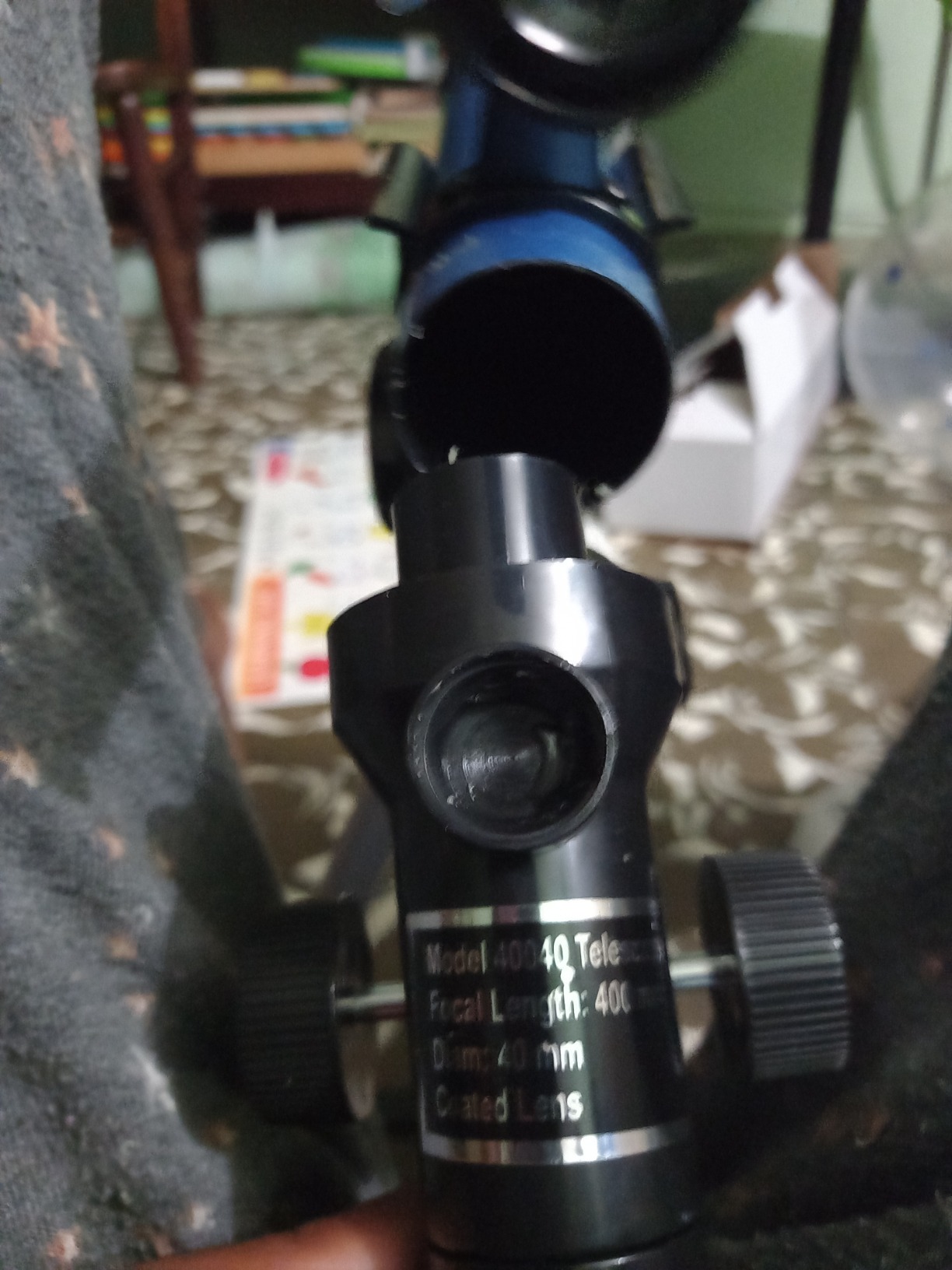 Kids Telescope 400x40mm with Tripod & Finder Scope, Portable Telescope for Kids & Beginners, Travel Telescope with 3 Magnification Eyepieces and Moon Mirror - Customer Photo 2