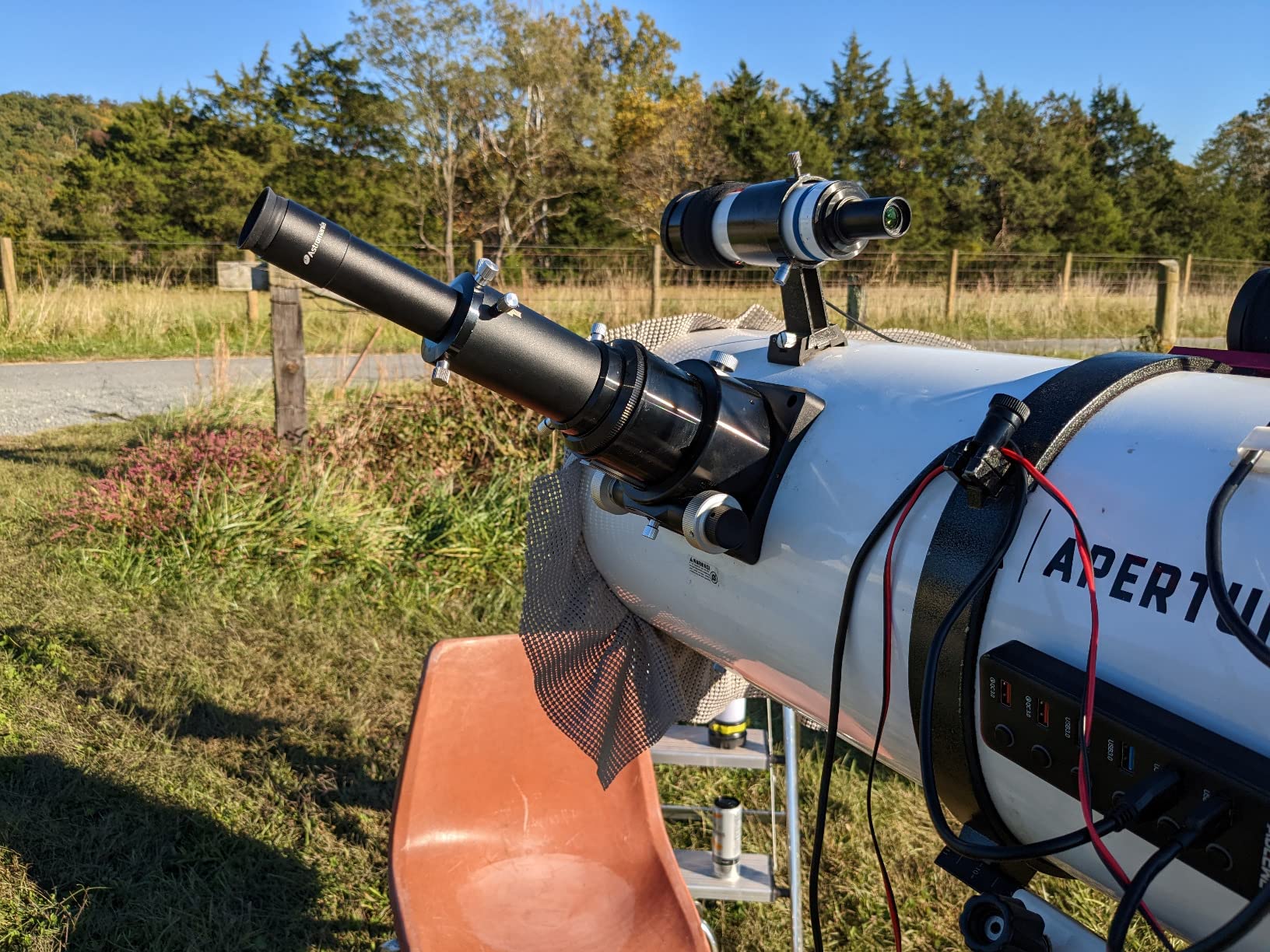 Astromania 1.25Inch Metal Collimating Cheshire Eyepiece Without Laser for Newtonian Reflector Telescope - Long Version - Customer Photo 1