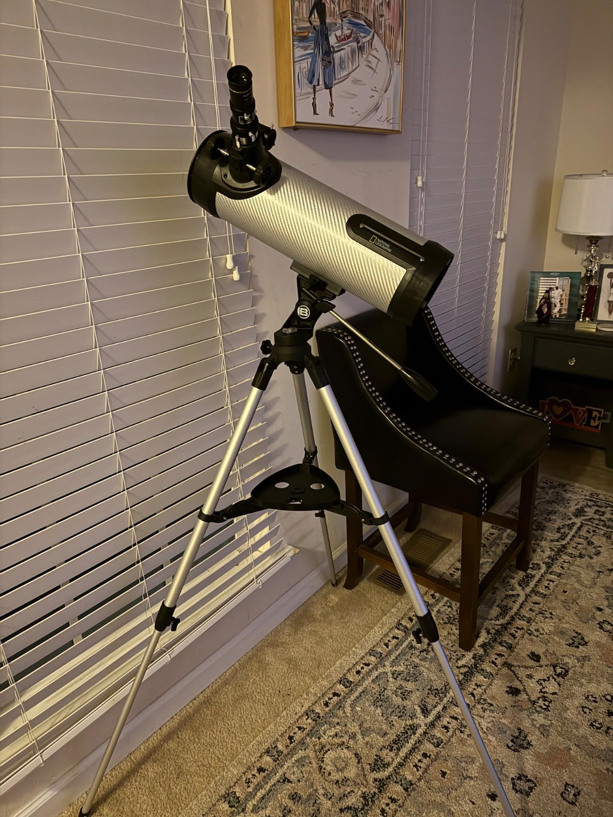 National Geographic 114mm Reflector Telescope for Astronomy with Eyepieces Mount for Kids Adults Beginners Customer Review National Geographic 114mm Reflector Telescope for Astronomy with Eyepieces Mount for Kids Adults Beginners - Customer Photo 1