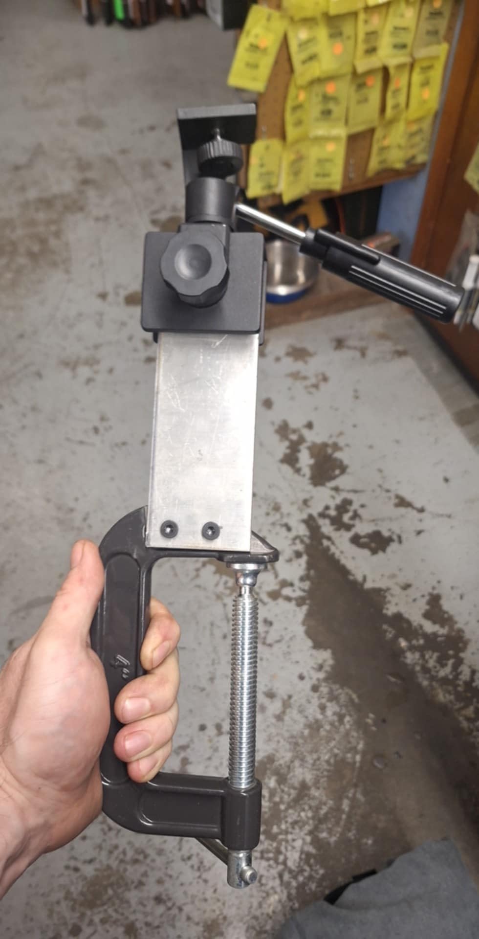 SVBONY SV126 Car Window Mount Adjustable Vehicle Clamp Mount Compact for Spotting Scope Monocular Binocular Telescope SLR Camera with Mounting Thread - Customer Photo 1