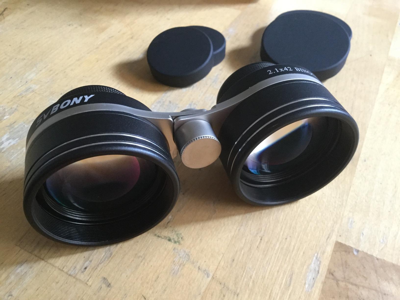 SVBONY SV407 2.1x42mm Atronomy Binoculars,Wide Angle Stargazing Binoculars for Adults, 26° Field of View,FMC Coating, IPX6 Waterproof,for Stars Sky Watching - Customer Photo 1