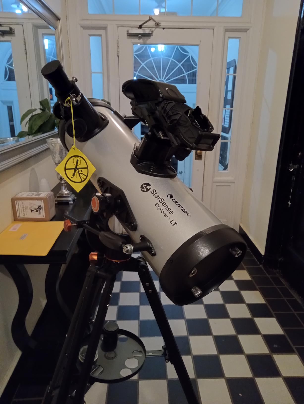 Celestron StarSense Explorer LT 114AZ App-Enabled Telescope – 114mm Newtonian Reflector with Smartphone Dock & StarSense App – iPhone & Android Compatible – Easy-to-Use for Beginners - Customer Photo 3