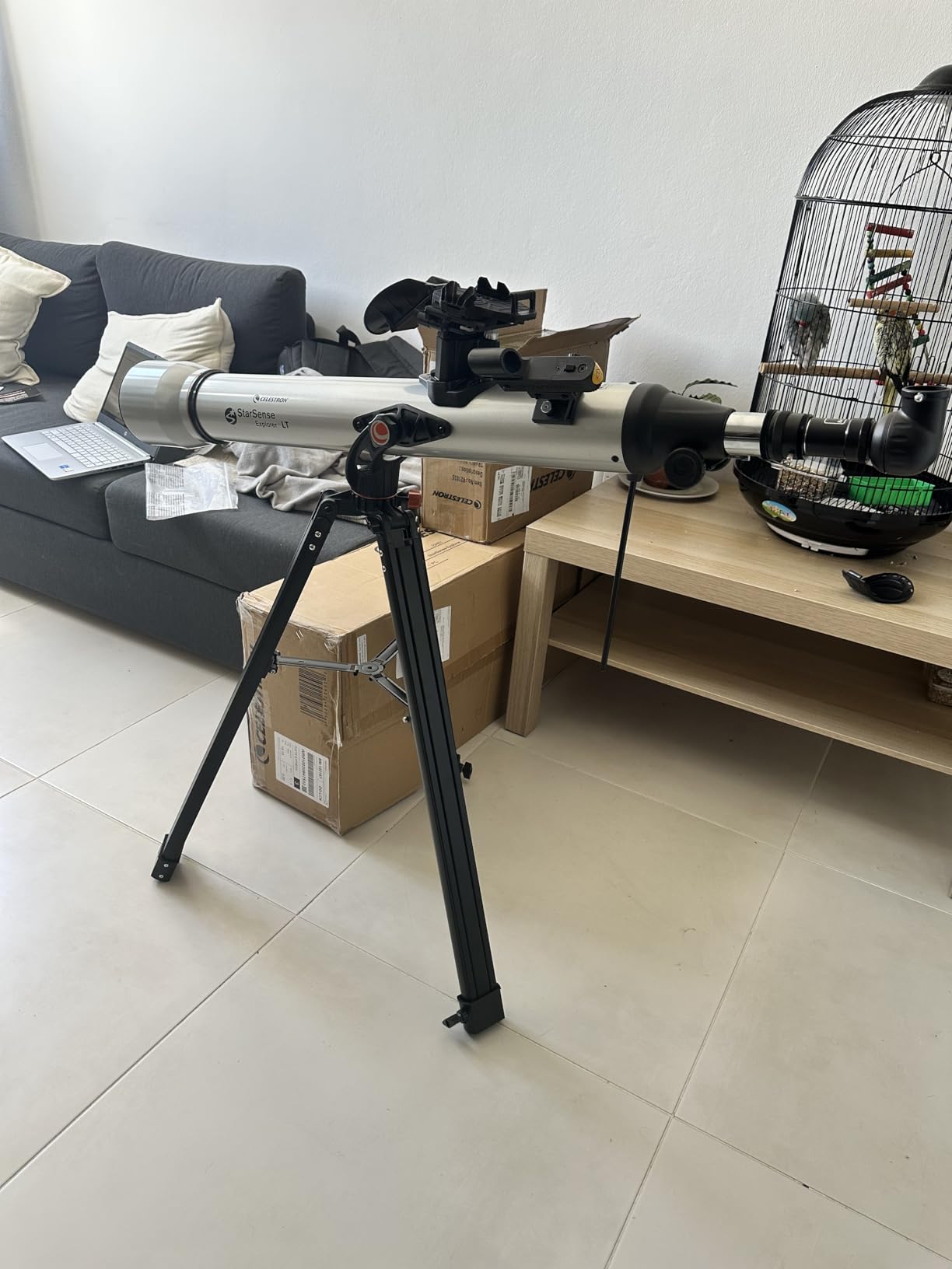 Celestron StarSense Explorer LT 80AZ App-Enabled Telescope – 80mm Refractor with Smartphone Dock & StarSense App – iPhone & Android Compatible – Easy-to-Use for Beginners Customer Review Celestron StarSense Explorer LT 80AZ App-Enabled Telescope – 80mm Refractor with Smartphone Dock & StarSense App – iPhone & Android Compatible – Easy-to-Use for Beginners - Customer Photo 2