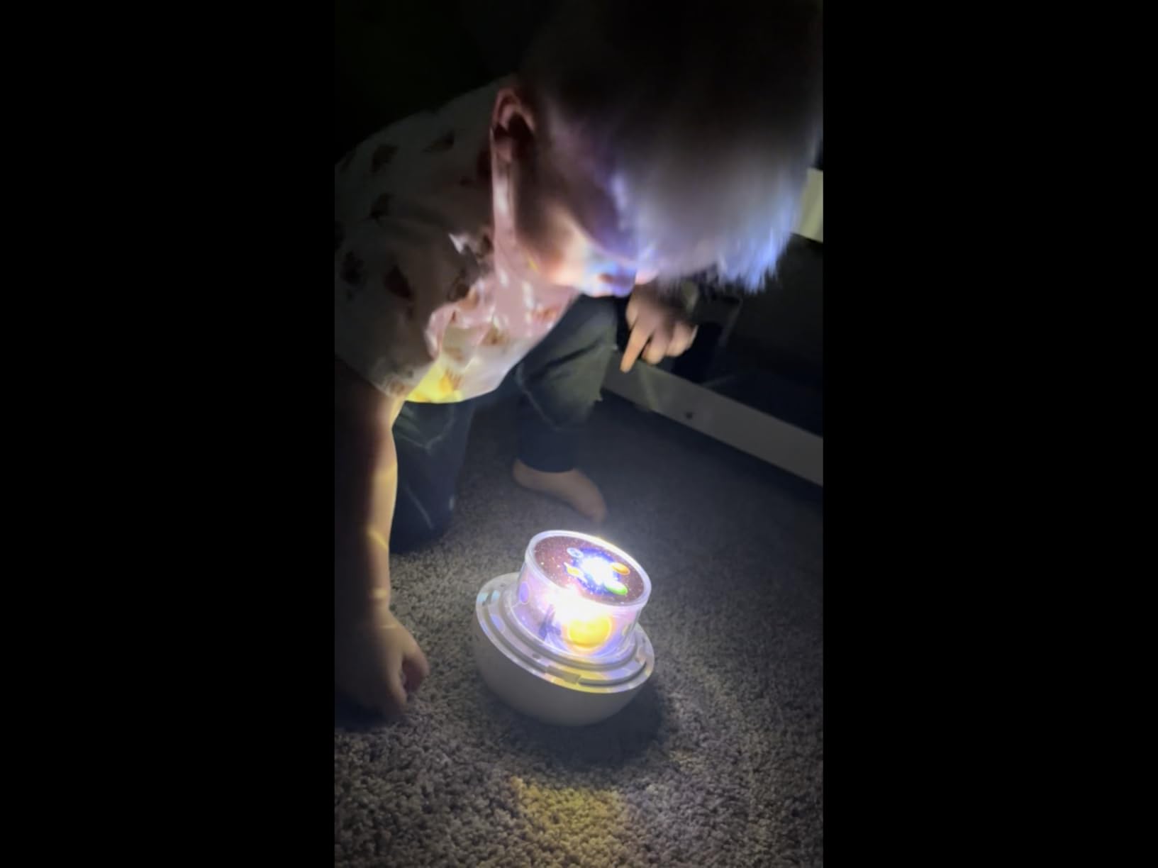 Solar System for Kids Projector Night Light, 360°Rotating+5 Films Planet Space Projector for Bedroom, Bright Night Light for Boys Room, Space Toys for Kids 3-5, Solar System Planet Toys for Boy Gifts - Customer Photo 1