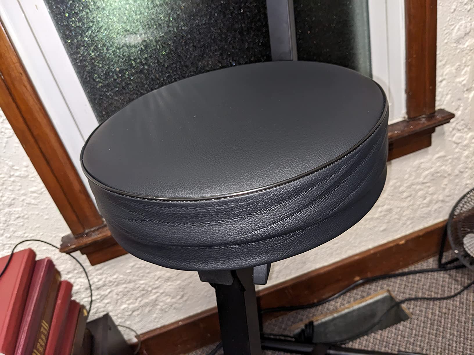 Rockville RDS42 Adjustable DJ/Guitar/Drum/Keyboard Throne Chair, 5 Heights (22-31 Rockville RDS42 Adjustable DJ/Guitar/Drum/Keyboard Throne Chair, 5 Heights (22-31