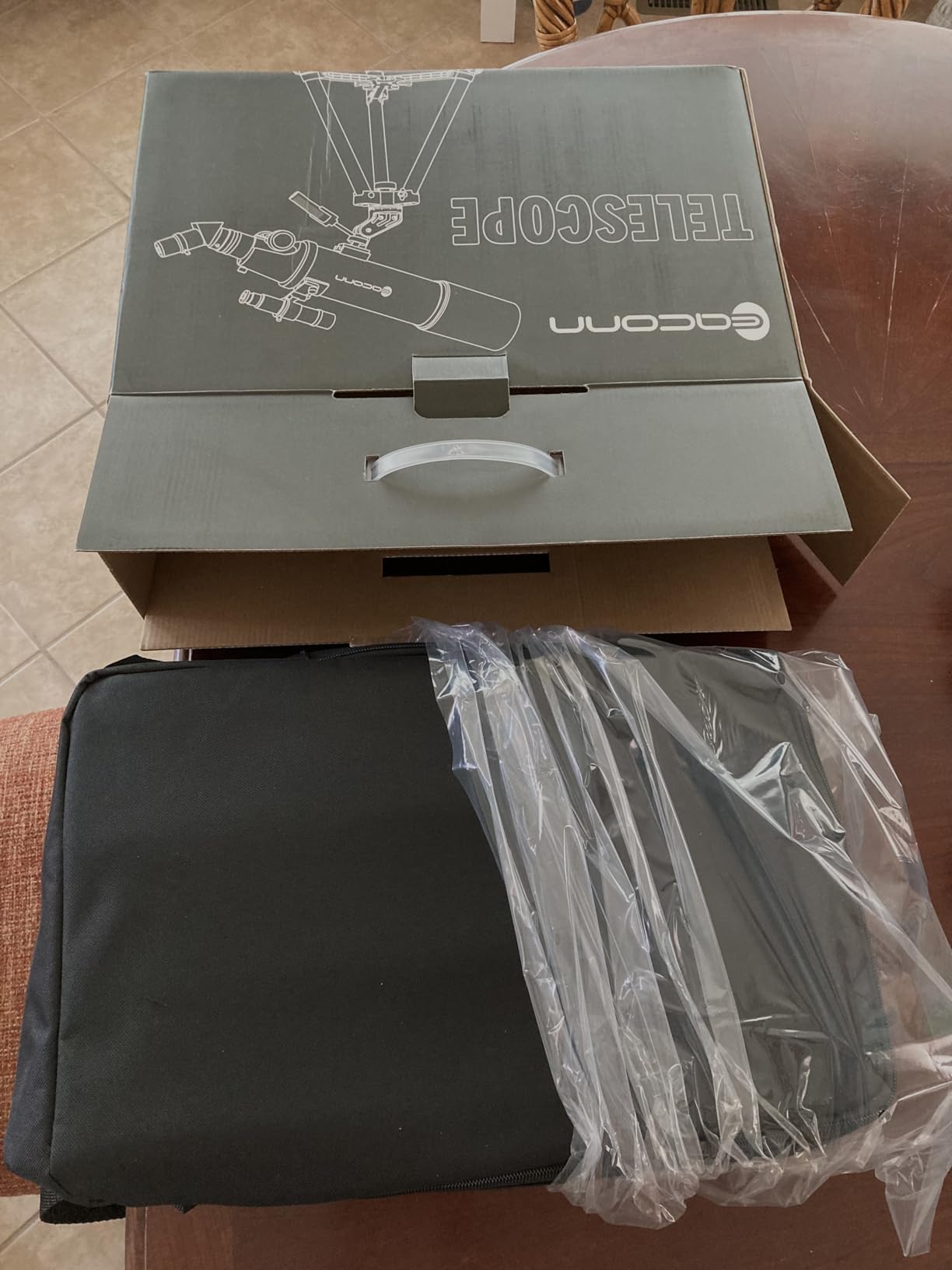 Telescopes for Adults Astronomy, 80mm Aperture 600mm Refractor Telescope for Kids & Beginners, Compact and Portable Travel Telescopio with Backpack Customer Review Telescopes for Adults Astronomy, 80mm Aperture 600mm Refractor Telescope for Kids & Beginners, Compact and Portable Travel Telescopio with Backpack - Customer Photo 1