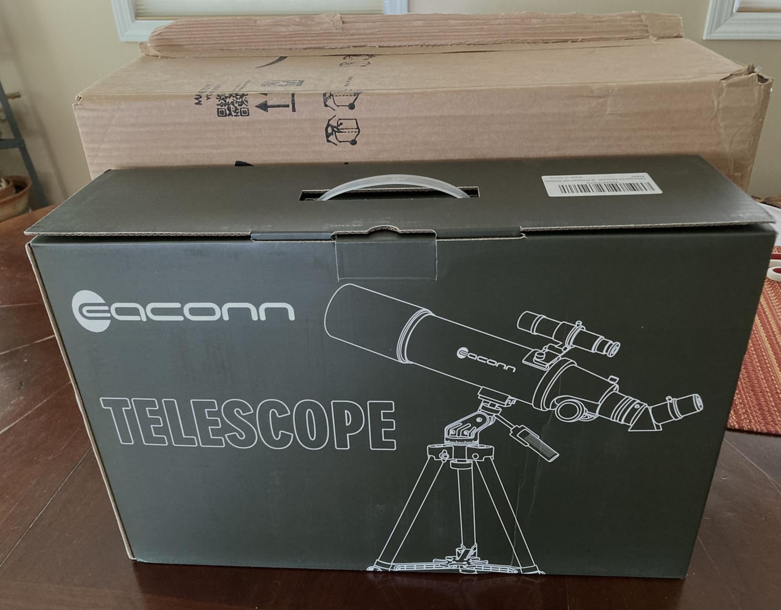 Telescopes for Adults Astronomy, 80mm Aperture 600mm Refractor Telescope for Kids & Beginners, Compact and Portable Travel Telescopio with Backpack Customer Review Telescopes for Adults Astronomy, 80mm Aperture 600mm Refractor Telescope for Kids & Beginners, Compact and Portable Travel Telescopio with Backpack - Customer Photo 1