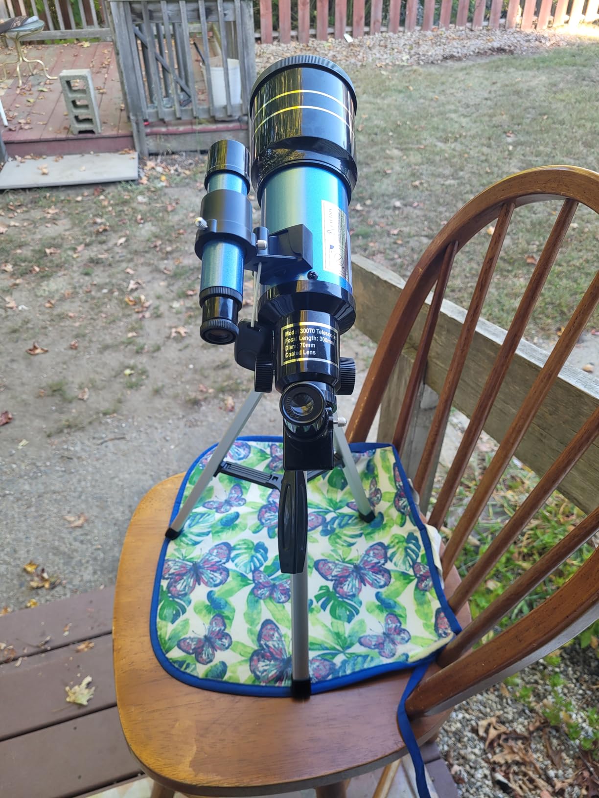 ToyerBee Telescope for Adults & Kids, 70mm Aperture (15X-150X) Portable Refractor Telescopes for Astronomy Beginners, 300mm Professional Travel Telescope with A Smartphone Adapter& Wireless Remote - Customer Photo 2