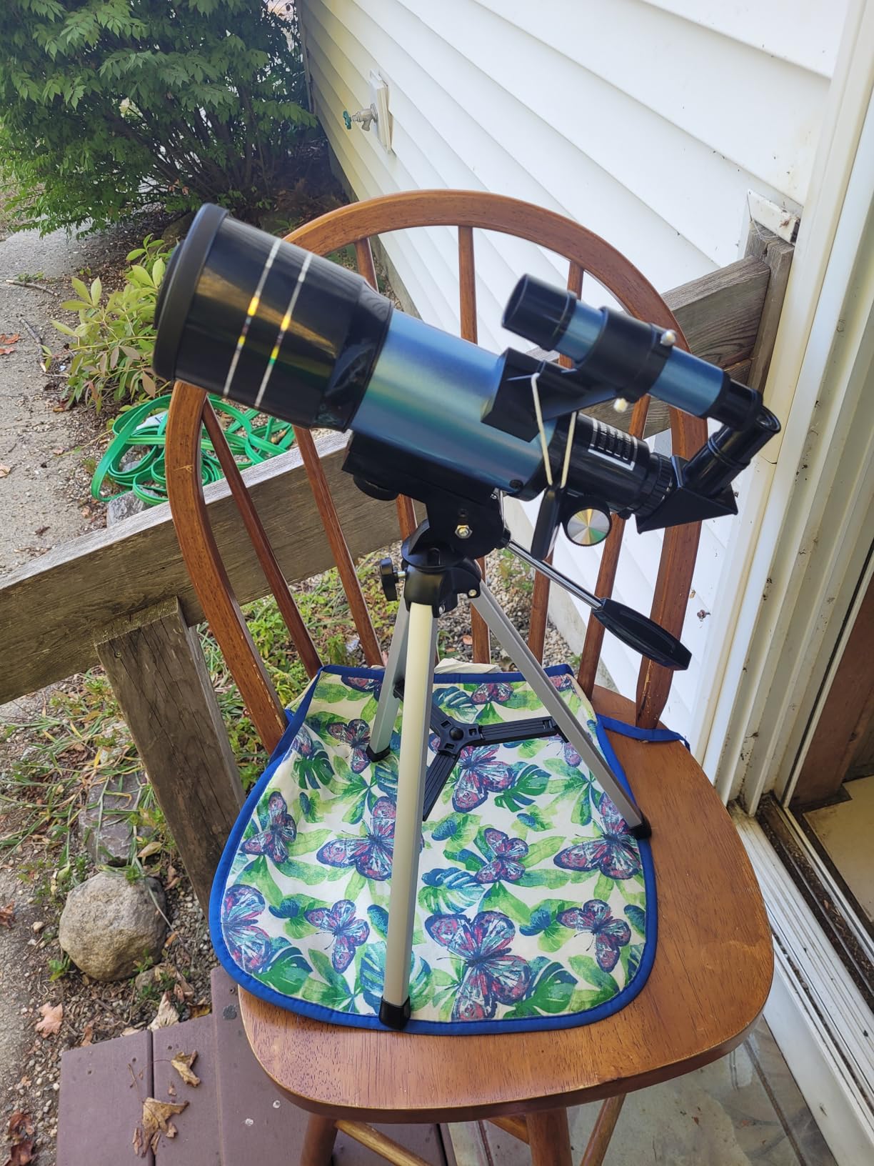 ToyerBee Telescope for Adults & Kids, 70mm Aperture (15X-150X) Portable Refractor Telescopes for Astronomy Beginners, 300mm Professional Travel Telescope with A Smartphone Adapter& Wireless Remote - Customer Photo 2