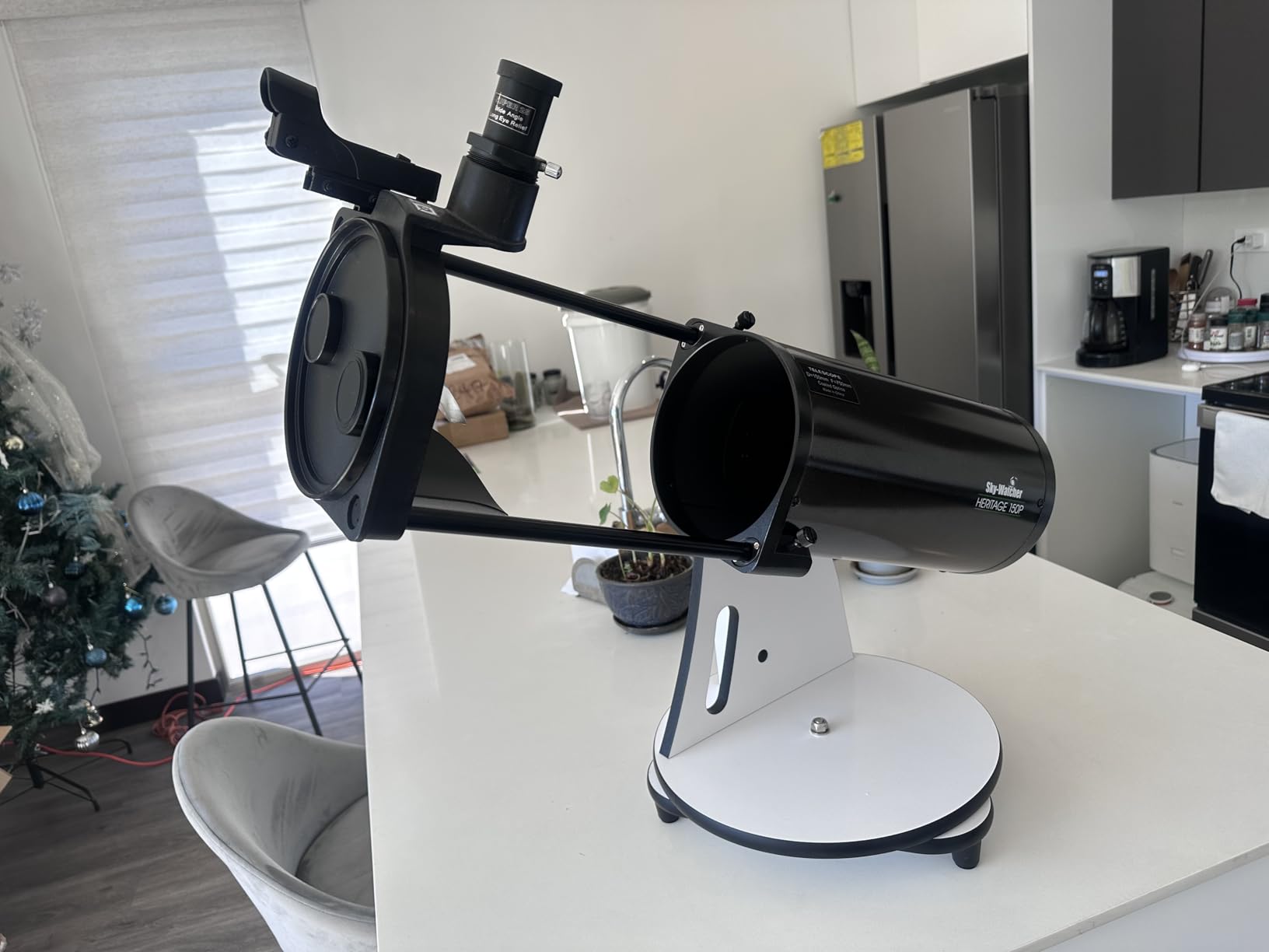 Sky-Watcher Heritage 150 Tabletop Dobsonian Telescope - Perfect for Beginners, Easy Setup, Portable, and Fun (S11710) - Customer Photo 1