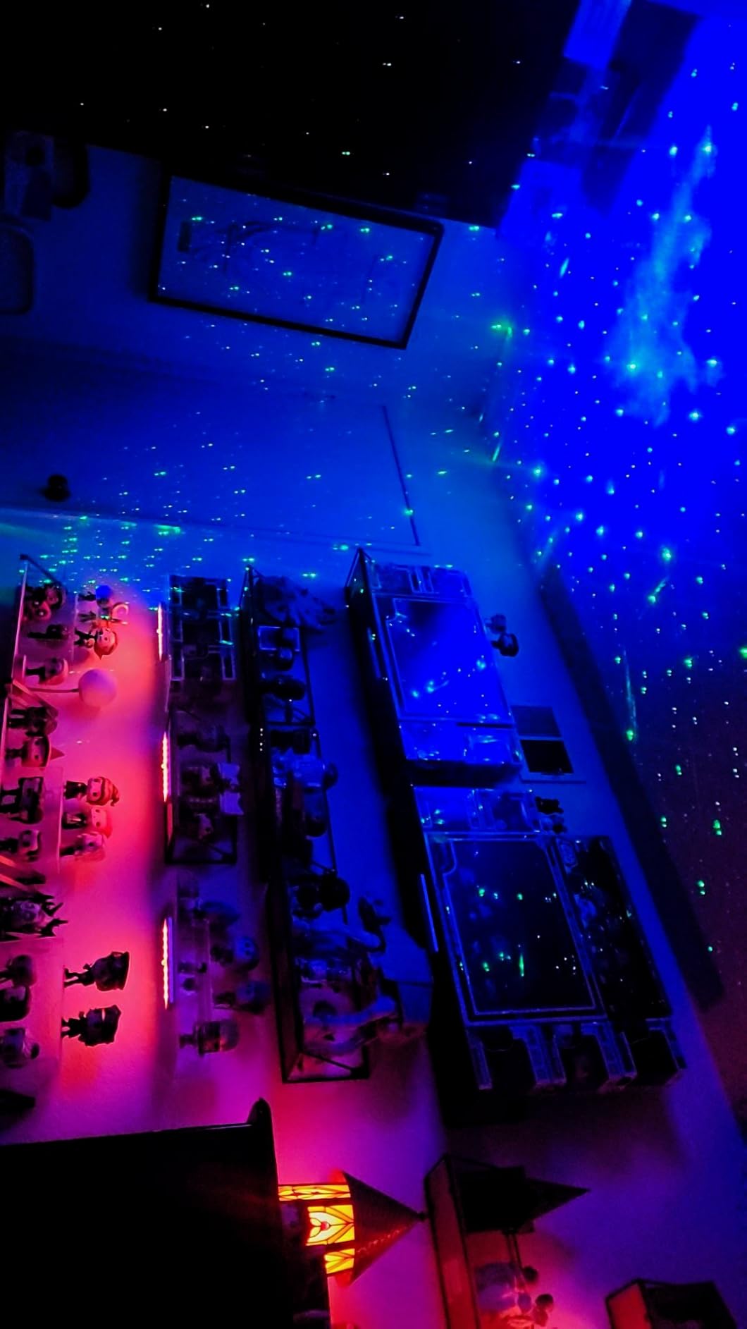 Star Projector Galaxy Night Light - Astronaut Space Projector, Starry Nebula Ceiling LED Lamp with Timer and Remote, Kids Room Decor Aesthetic, for Christmas & Birthdays - Customer Photo 1