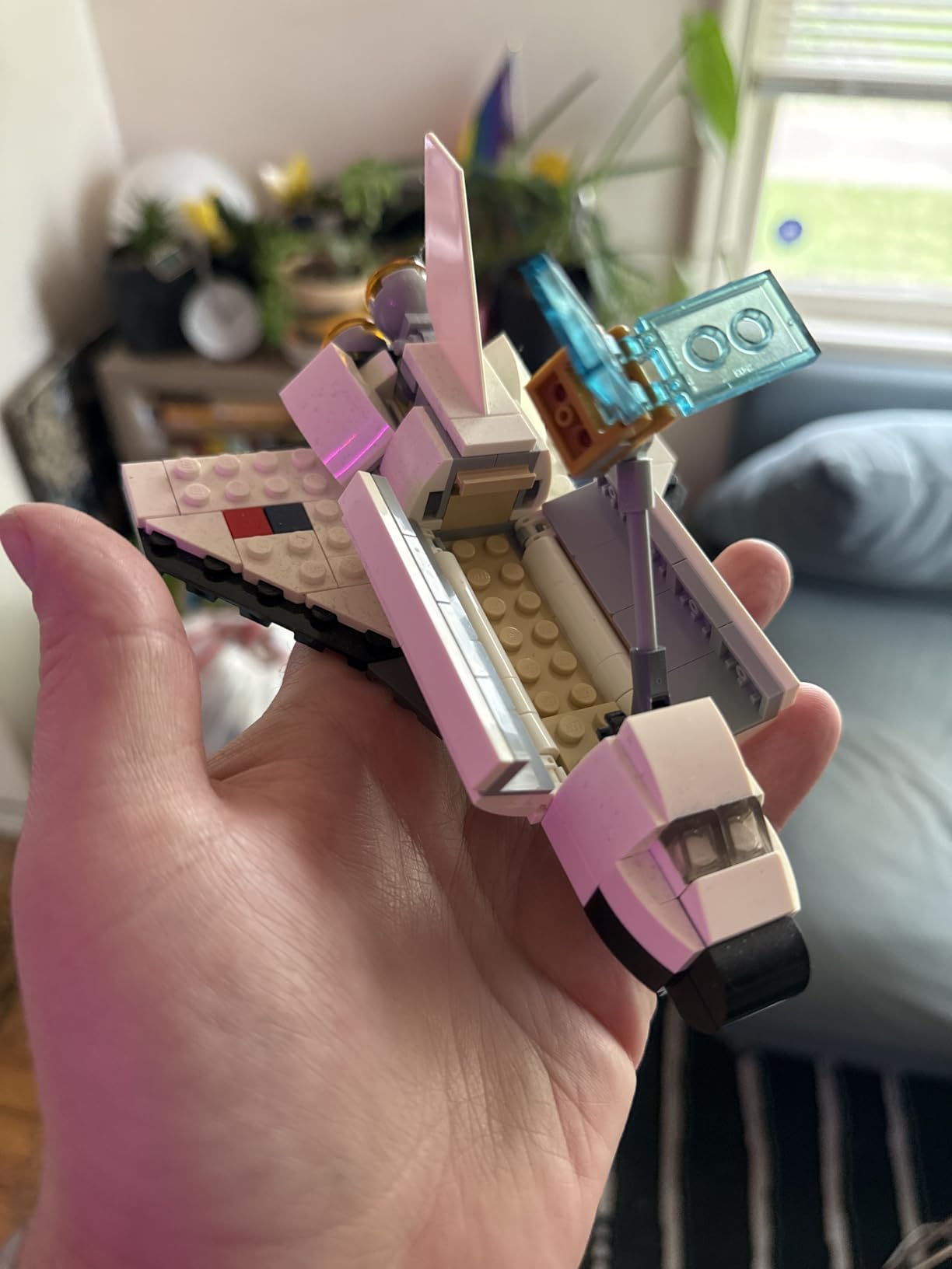 LEGO Creator 3 in 1 Space Shuttle Toys - Space Toys Building Set for Boys & Girls, Ages 6+ - Option to Build 2 Spaceships or Astronaut - Educational Gift for Kids Birthday & Holidays - 31134 - Customer Photo 2