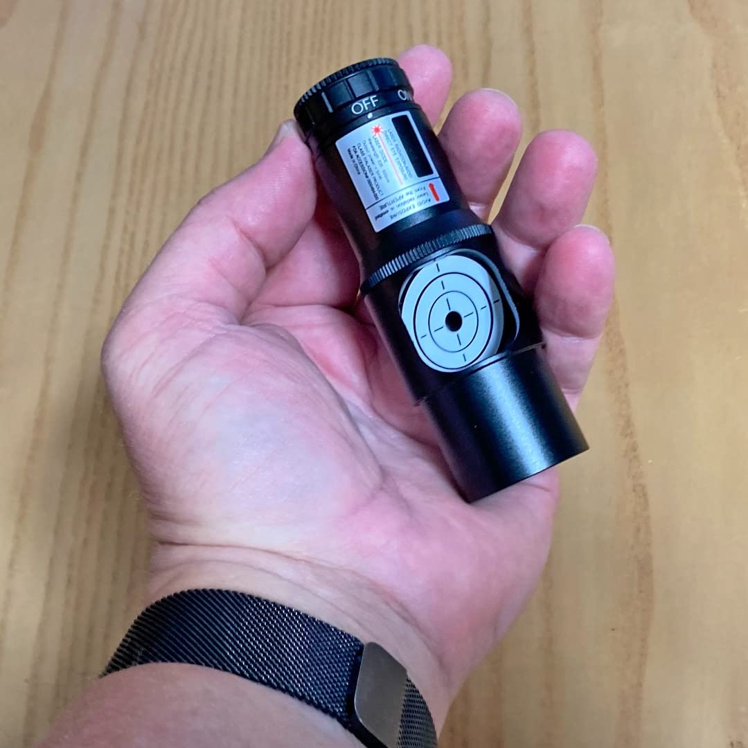 NEEWER Red Laser Collimator, Adjustable 1.25