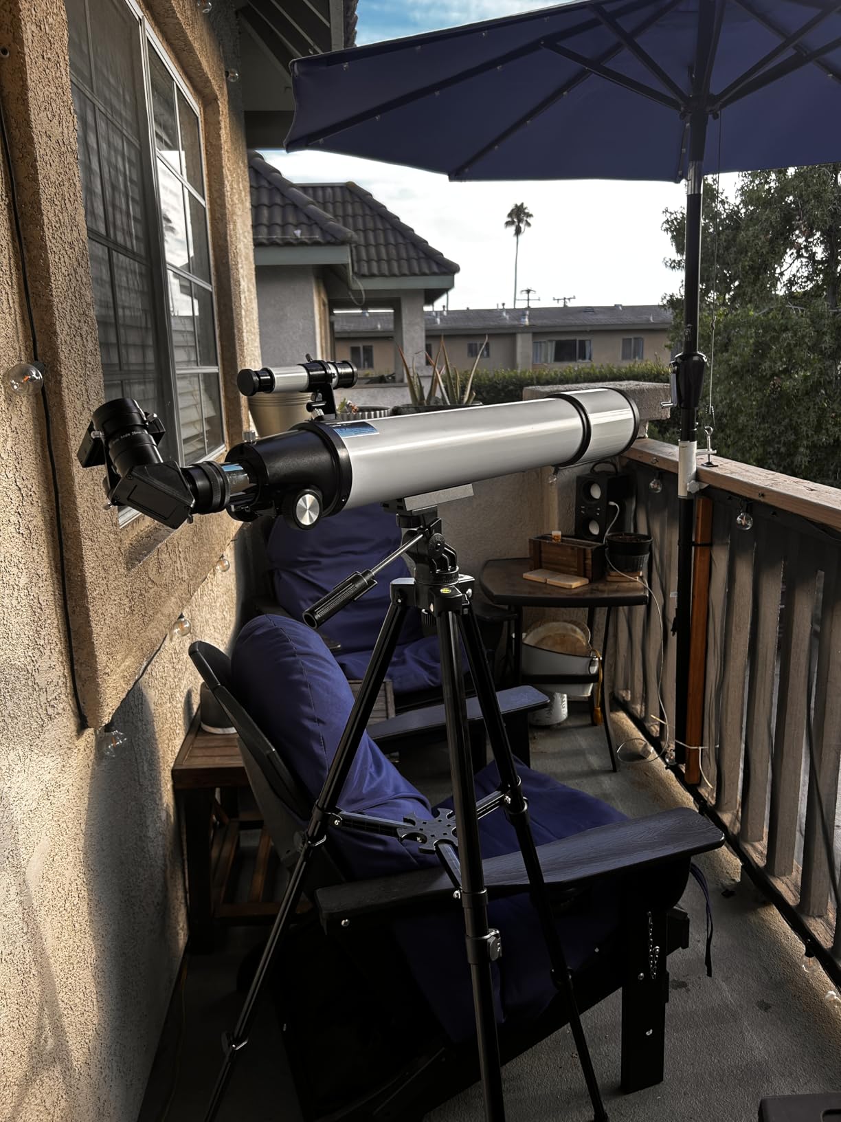 Telescope for Adults High Powered, 80mm Aperture 600mm Telescopes for Adults Astronomy, Travel Telescopio for Beginners with AZ Mount, Backpack, Phone Adapter, Moon Filter Customer Review Telescope for Adults High Powered, 80mm Aperture 600mm Telescopes for Adults Astronomy, Travel Telescopio for Beginners with AZ Mount, Backpack, Phone Adapter, Moon Filter - Customer Photo 1