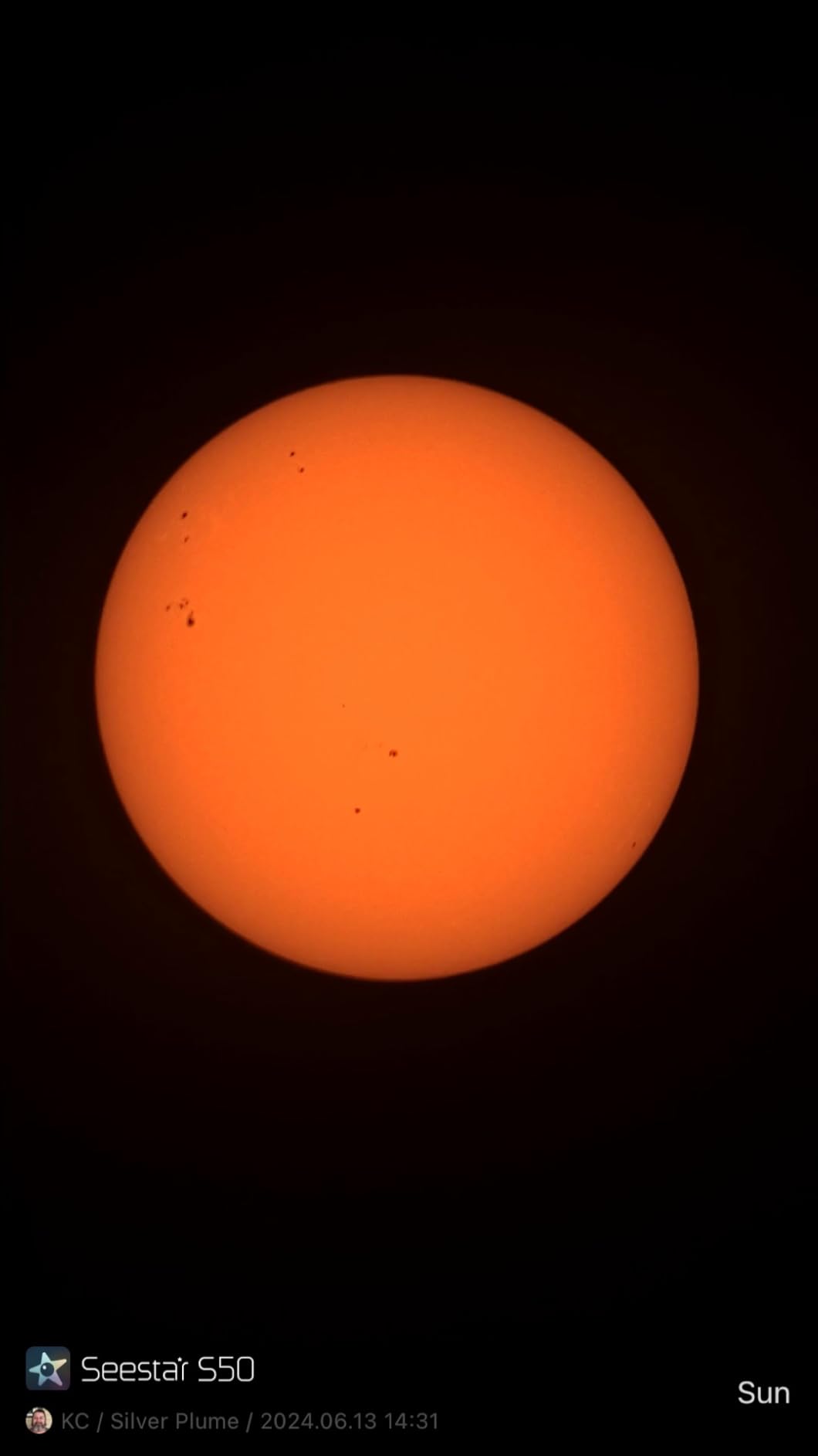 ZWO Seestar S50 Astronomical All-in-one Smart Telescope Customer Review ZWO Seestar S50 Astronomical All-in-one Smart Telescope - Customer Photo 1