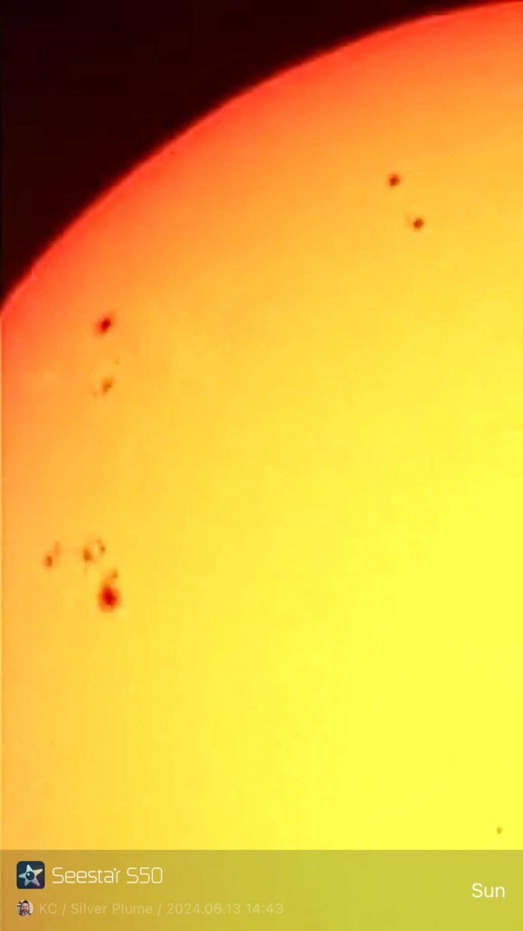 ZWO Seestar S50 Astronomical All-in-one Smart Telescope Customer Review ZWO Seestar S50 Astronomical All-in-one Smart Telescope - Customer Photo 2