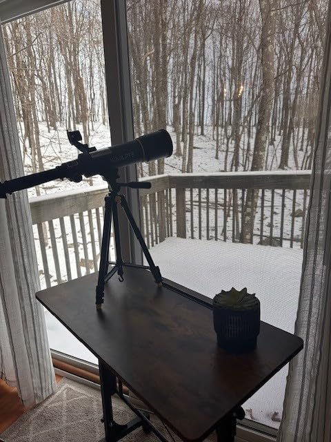 Telescope, 70mm Aperture 400mm AZ Mount Astronomical Refracting Telescopes (20x-200x) for Kids & Adults, Portable Travel with Tripod Phone Adapter, Remote Control, Easy to Use, Black Customer Review Telescope, 70mm Aperture 400mm AZ Mount Astronomical Refracting Telescopes (20x-200x) for Kids & Adults, Portable Travel with Tripod Phone Adapter, Remote Control, Easy to Use, Black - Customer Photo 2