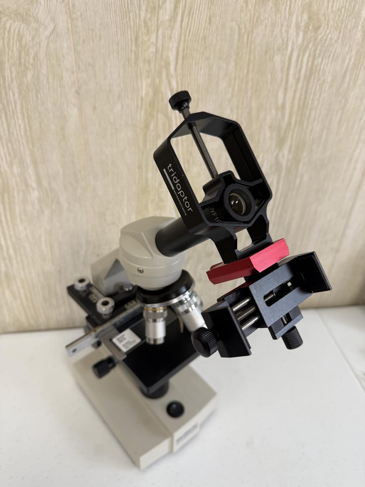 tridaptor - Universal Digiscoping Adapter | High-Precision Phone to Telescope 3-Axis Metal Holder Mount for Spotting Scope Monocular Microscope|Fits 2.4 tridaptor - Universal Digiscoping Adapter | High-Precision Phone to Telescope 3-Axis Metal Holder Mount for Spotting Scope Monocular Microscope|Fits 2.4