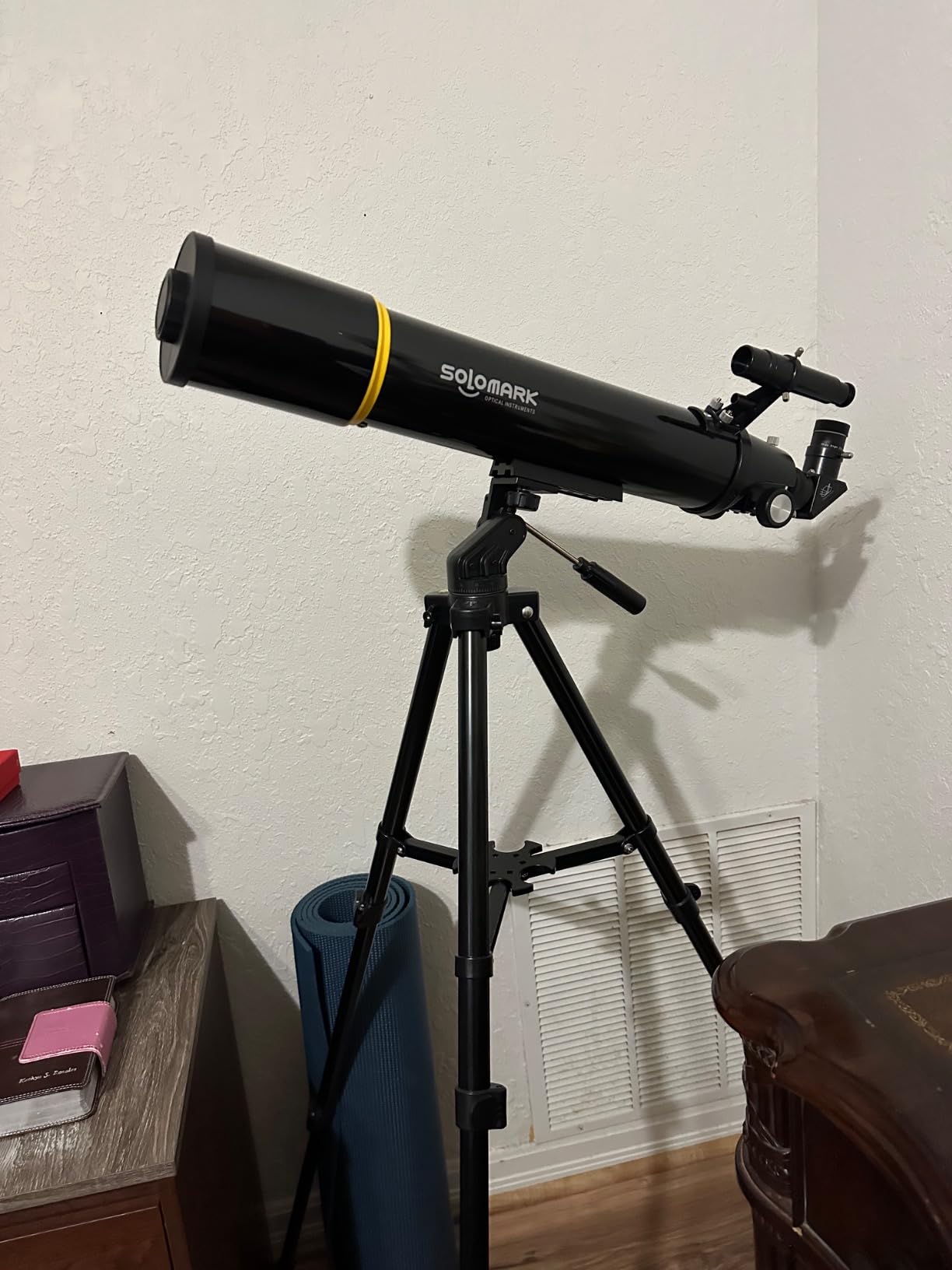 Telescopes for Adults Astronomy, 80mm Aperture 900mm Professional Refractor Telescope for Kids & Beginners, Compact and Portable Travel Telescopio with Carrying Bag - Customer Photo 4