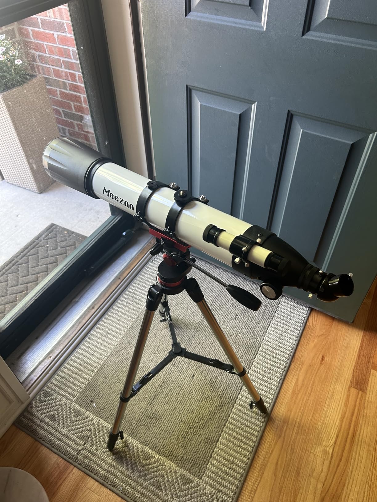 Telescope, Telescope for Adults High Powered Professional, 90mm Aperture 800mm Refractor Telescopes for Astronomy Beginners Fully Multi-Coated with AZ Mount Tripod & Phone Adapter & Carry Bag - Customer Photo 2