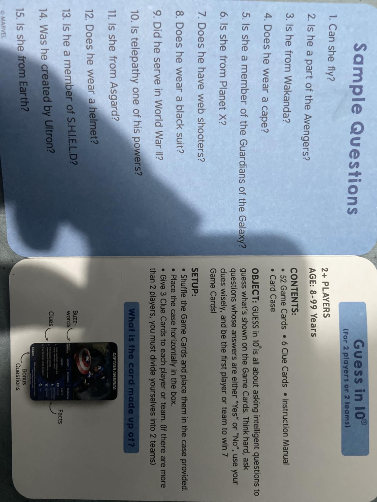 Skillmatics Guess in 10 NASA Space, Perfect for Boys, Girls, Kids & Families Who Love Card Games, Educational Toys, Travel Games, Gifts for Ages 8, 9, 10 and Up - Customer Photo 1