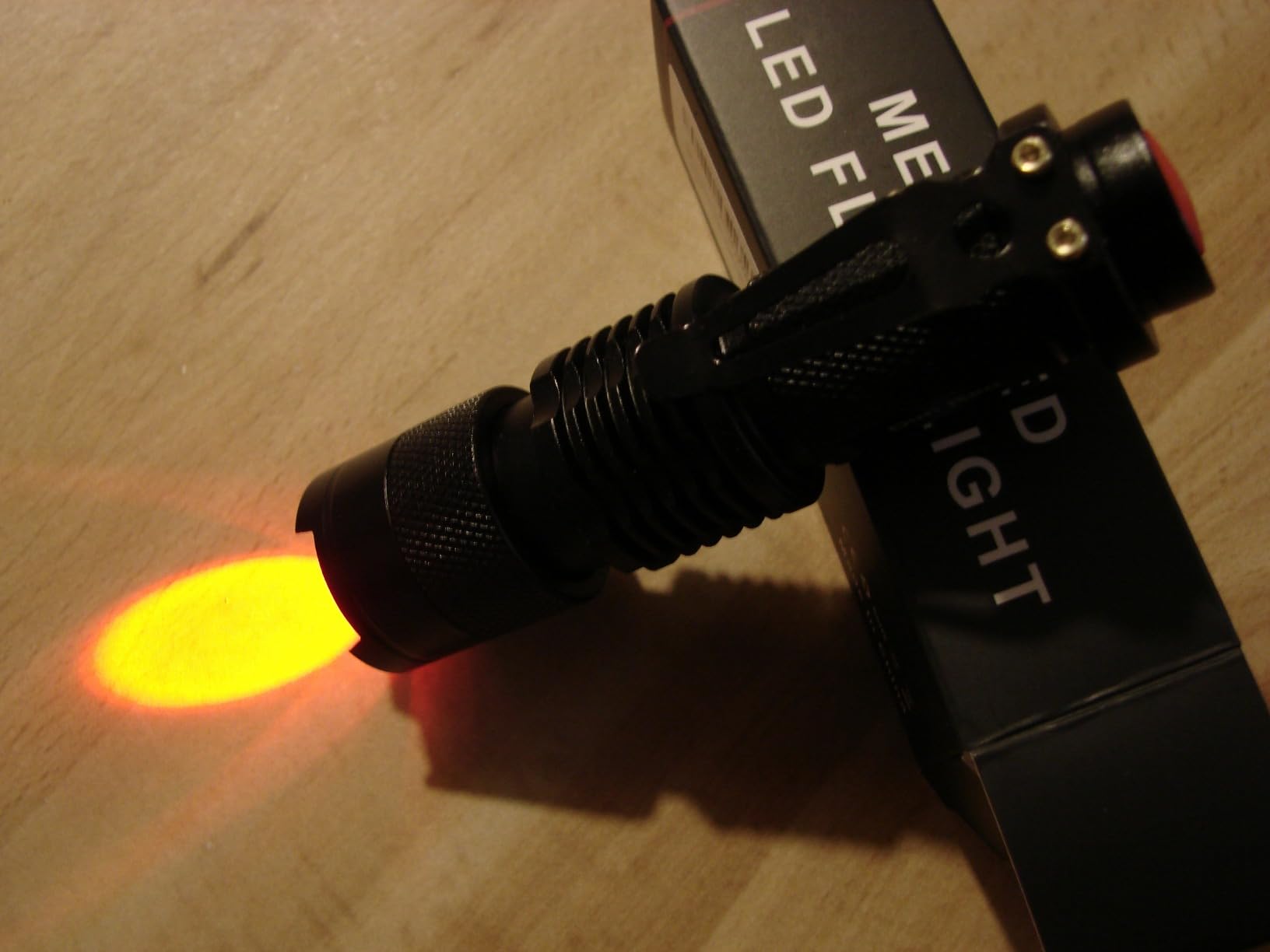 R1 Low-Lumen Mini Red Flashlight - Zoomable, Dim Red Light, Perfect for Close-Range Reading and Viewing Star Charts While Stargazing in Astronomy, Night Vision - Batteries Not Included - Customer Photo 3