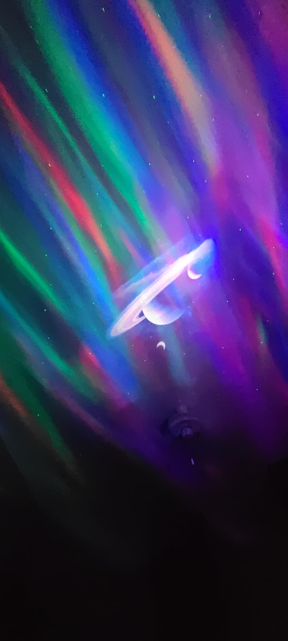 Galaxy Projector for Bedroom, 21Colors Northern Lights,15White Noise&Bluetooth Star Projector Galaxy Lights, Remote Ambient Lighting,Aurora Halloween Decor Christmas,Gifts for Kids,Adults - Customer Photo 4