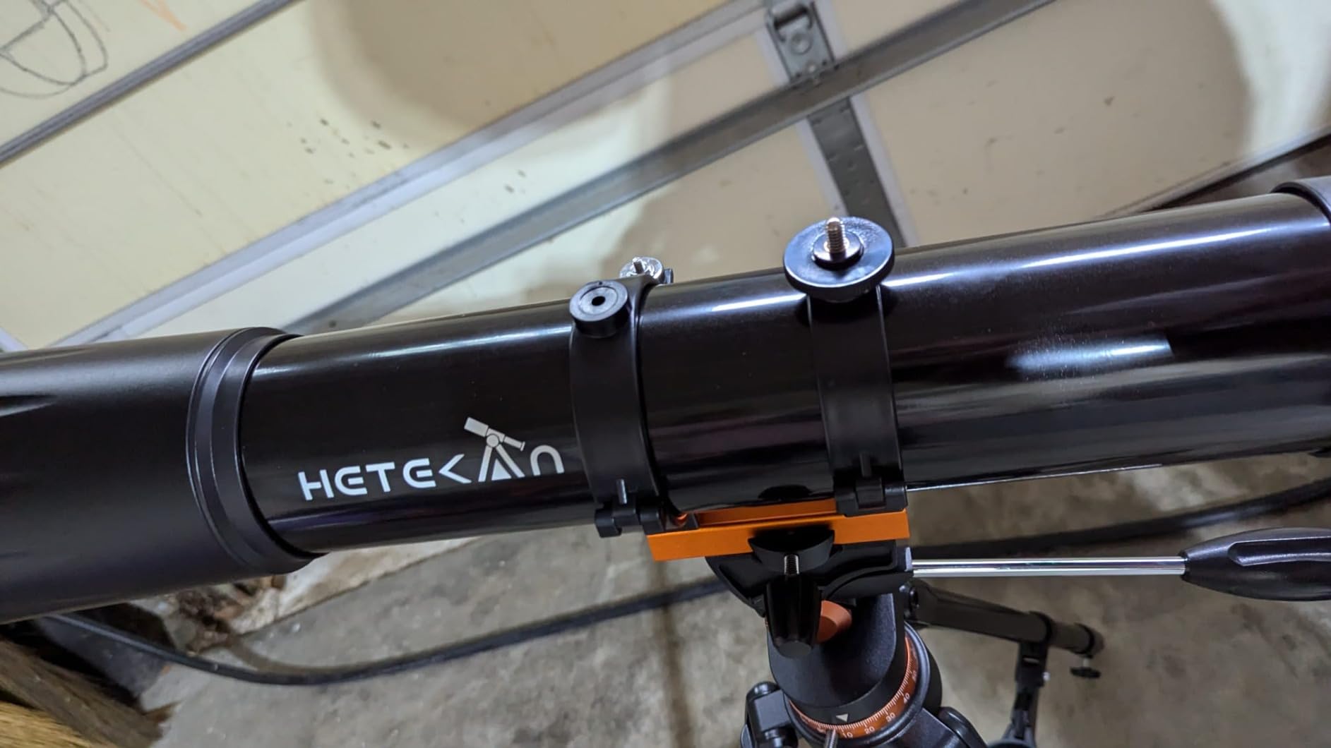 Telescope,Telescope for Adults High Powered, 90mm Aperture 900mm Professional Refractor Telescopes for Kids & Beginners, Magnification 450X,for Planet Observation with Stainless Tripod & Phone Adapter Customer Review Telescope,Telescope for Adults High Powered, 90mm Aperture 900mm Professional Refractor Telescopes for Kids & Beginners, Magnification 450X,for Planet Observation with Stainless Tripod & Phone Adapter - Customer Photo 3