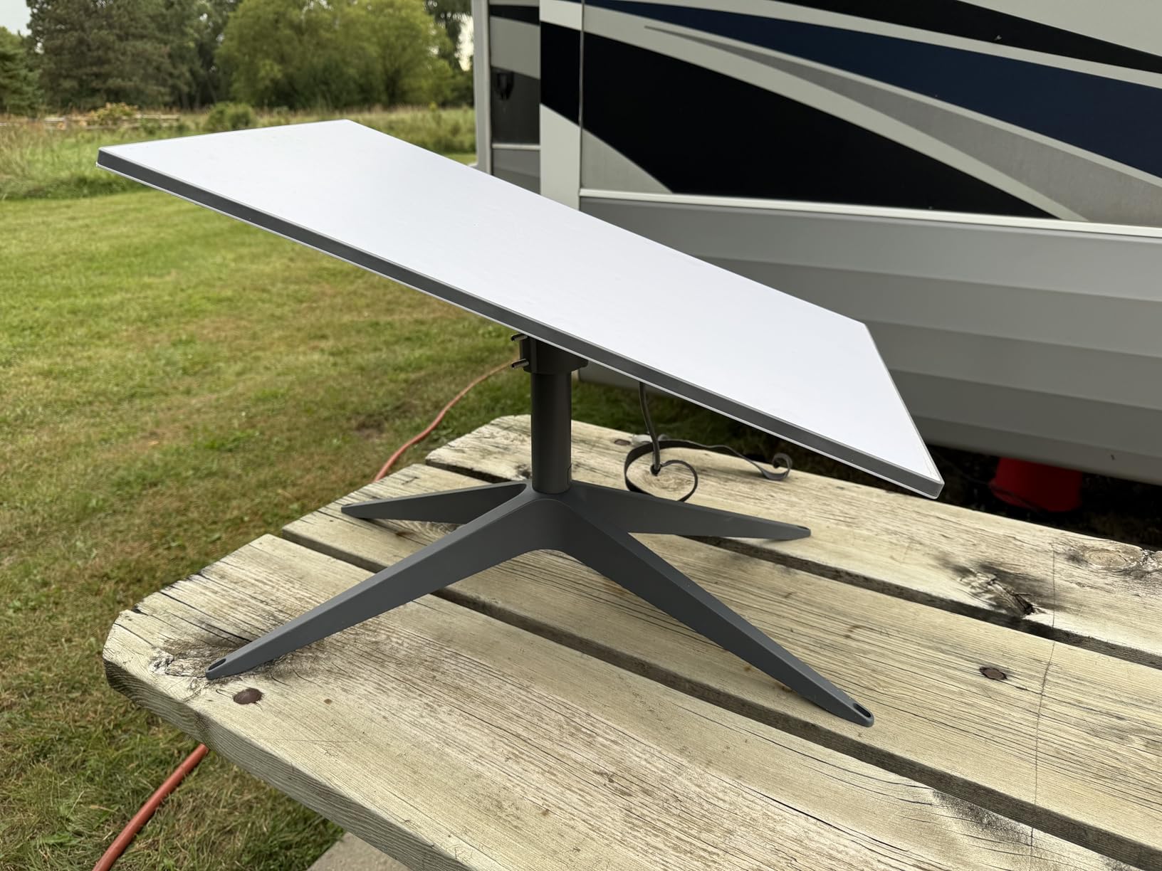 Starlink Gen 3 Pipe Adapter, Pole Mount Adapter Mounting Kit, Compatible with STARLINK Standard Dish, V3 Kickstand Dishy, Pipe Not Included - Customer Photo 1