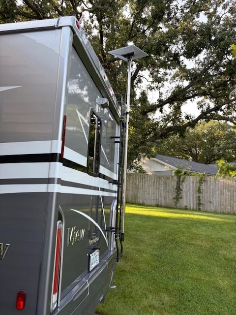 Starlink Gen 3 Pipe Adapter, Pole Mount Adapter Mounting Kit, Compatible with STARLINK Standard Dish, V3 Kickstand Dishy, Pipe Not Included - Customer Photo 2