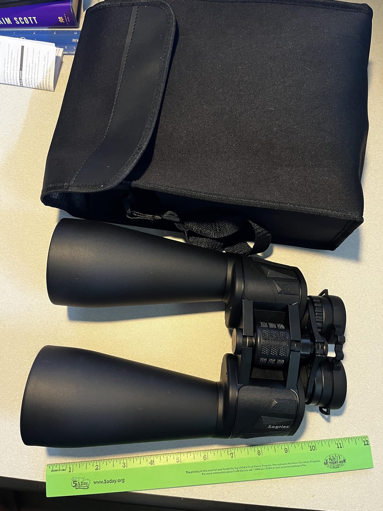 18x70 Binoculars for Adults High Powered, Large Aperture 70mm Astronomy Binoculars for Long Distance Viewing, Waterproof & Fogproof with Smartphone Adapter, Tripod Adapter, Carrying Case Customer Review 18x70 Binoculars for Adults High Powered, Large Aperture 70mm Astronomy Binoculars for Long Distance Viewing, Waterproof & Fogproof with Smartphone Adapter, Tripod Adapter, Carrying Case - Customer Photo 2