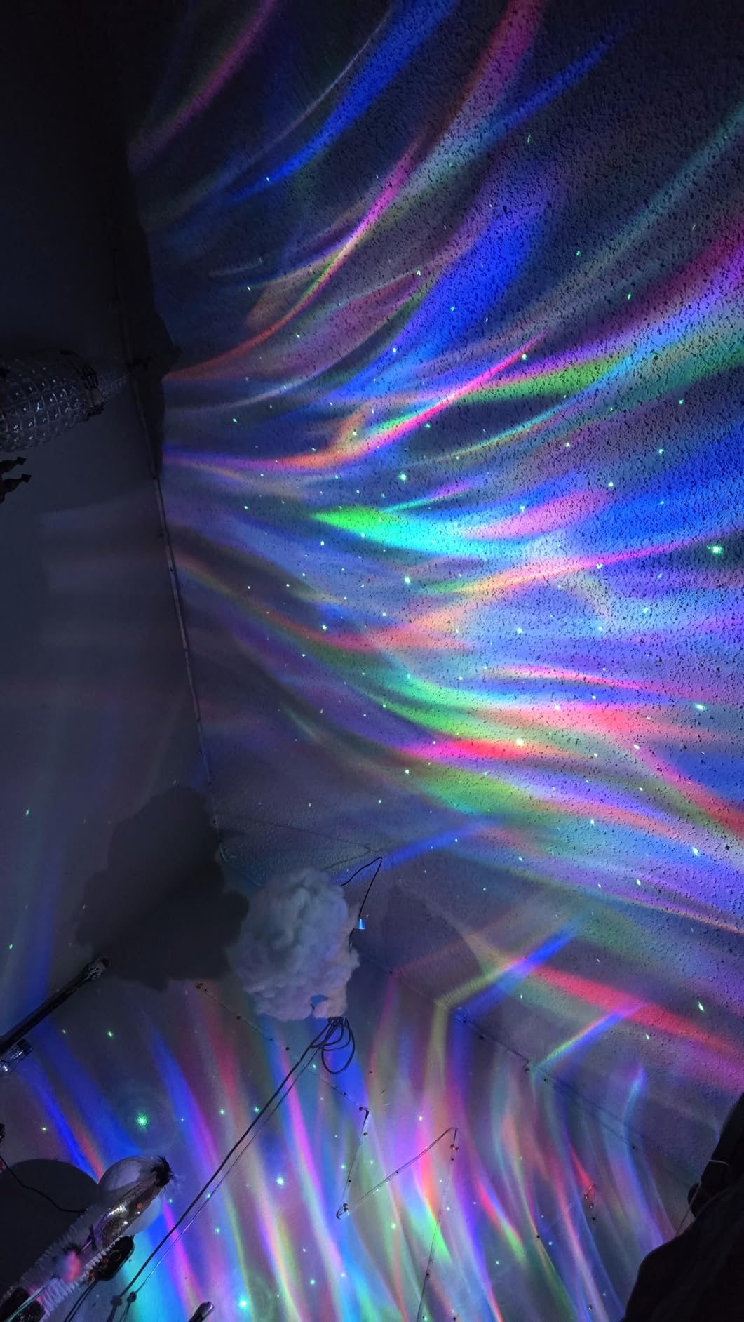 Govee Star Light Projector with 3 Aurora Flowing Effects, Star Projector Works with Matter, Alexa and Google Assistant, 16 Million Colors, 52 Scene Modes, Night Light Projector, Without Plug - Customer Photo 1