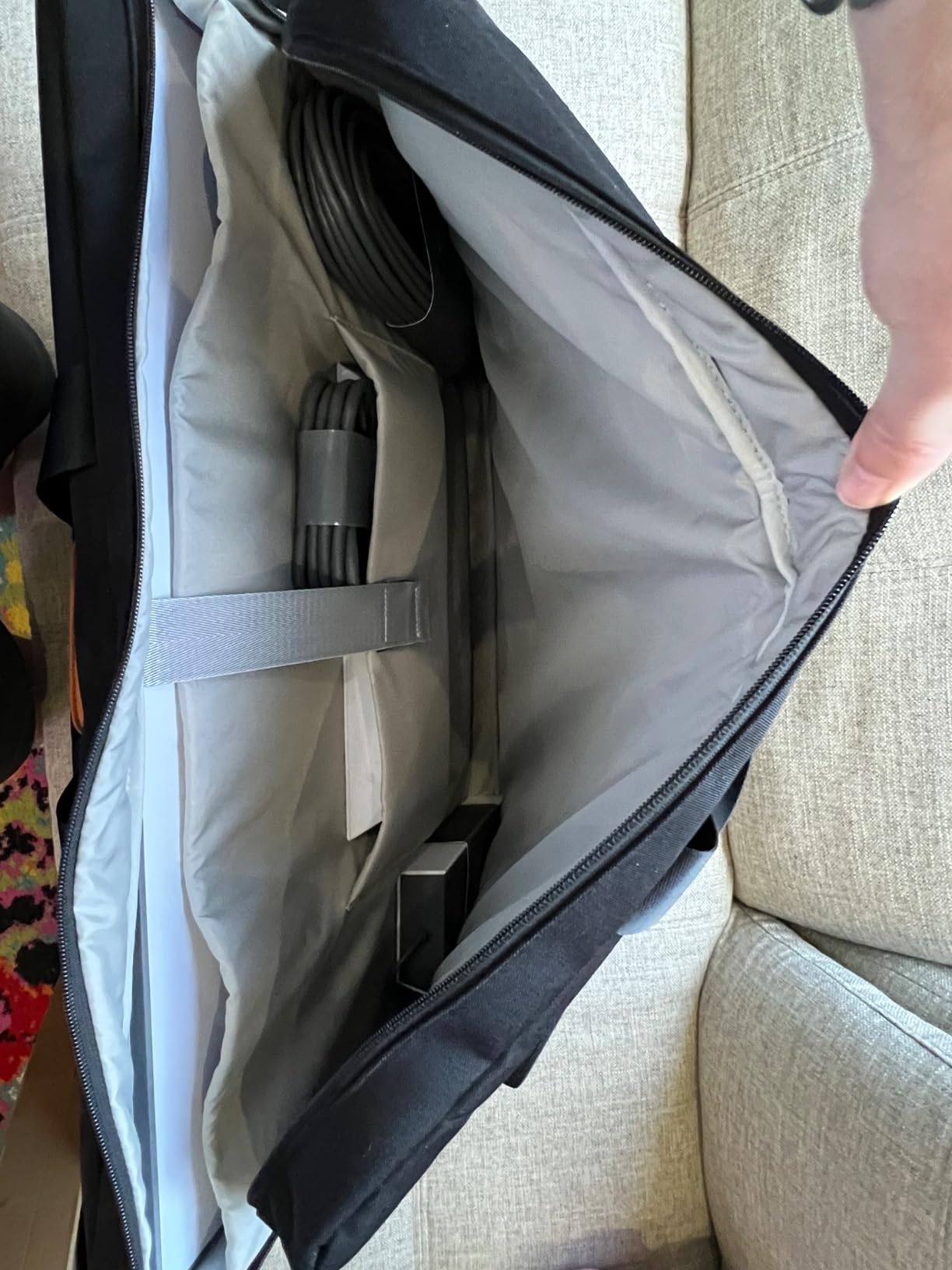 Starlink Gen 3 Outdoor Travel Bag, Backpack for Starlink Dish and All Accessories, Easy to Carry for Outdoor Camping and RV Trips Customer Review Starlink Gen 3 Outdoor Travel Bag, Backpack for Starlink Dish and All Accessories, Easy to Carry for Outdoor Camping and RV Trips - Customer Photo 2