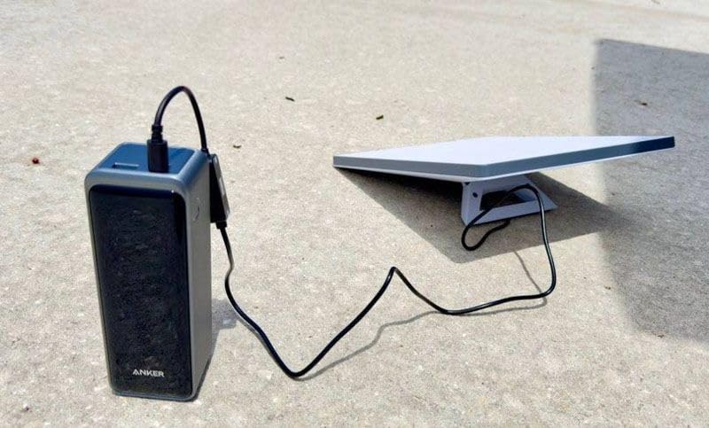 SpaceX Starlink Mini Satellite Dish – 4th Gen Portable Antenna with Advanced Phase Array Technology – High-Speed Internet Kit for RV, Camping, Remote Work, and Off-Grid Living - Customer Photo 2