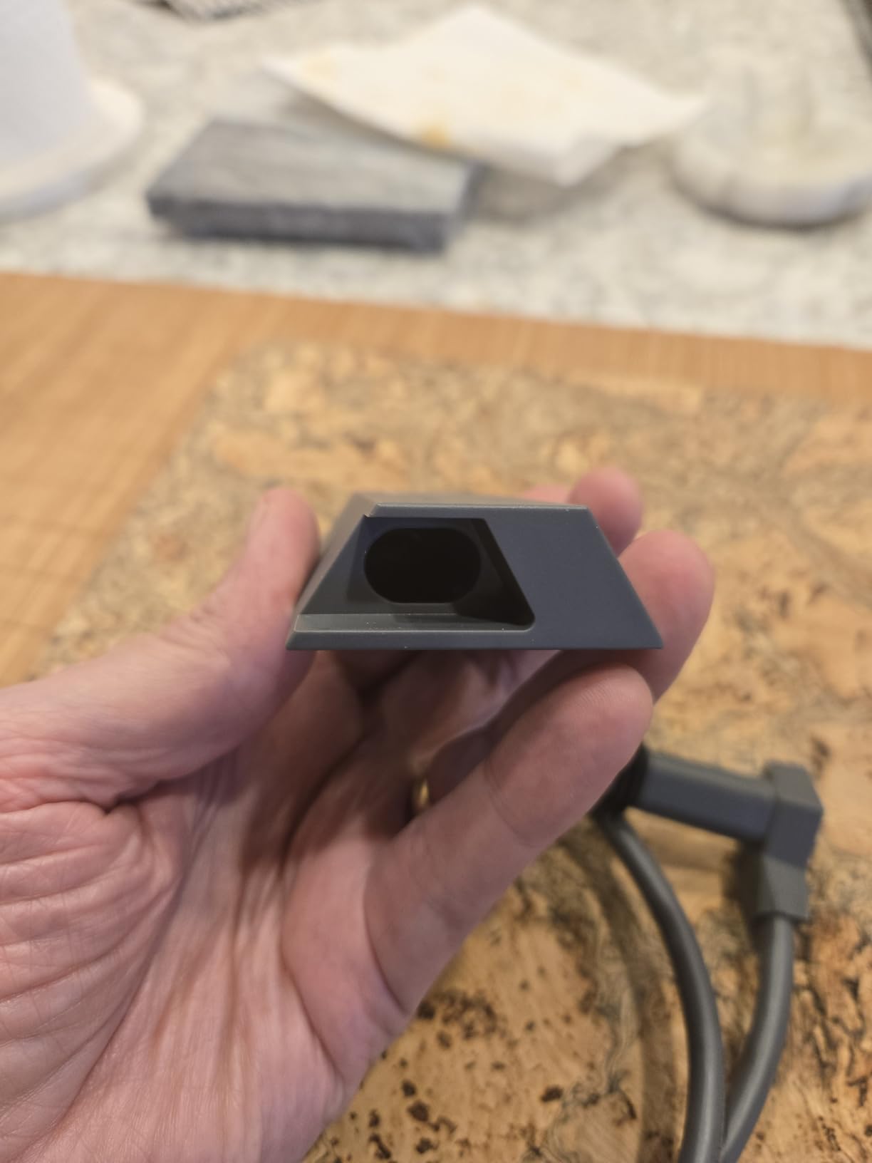 Starlink Gen 2 Ethernet Adapter, Starlink Ethernet Adapter for Standard Actuated Gen 2, RJ45 Gigabit Wired External Network with Fast & Stable Internet Connection Customer Review Starlink Gen 2 Ethernet Adapter, Starlink Ethernet Adapter for Standard Actuated Gen 2, RJ45 Gigabit Wired External Network with Fast & Stable Internet Connection - Customer Photo 4