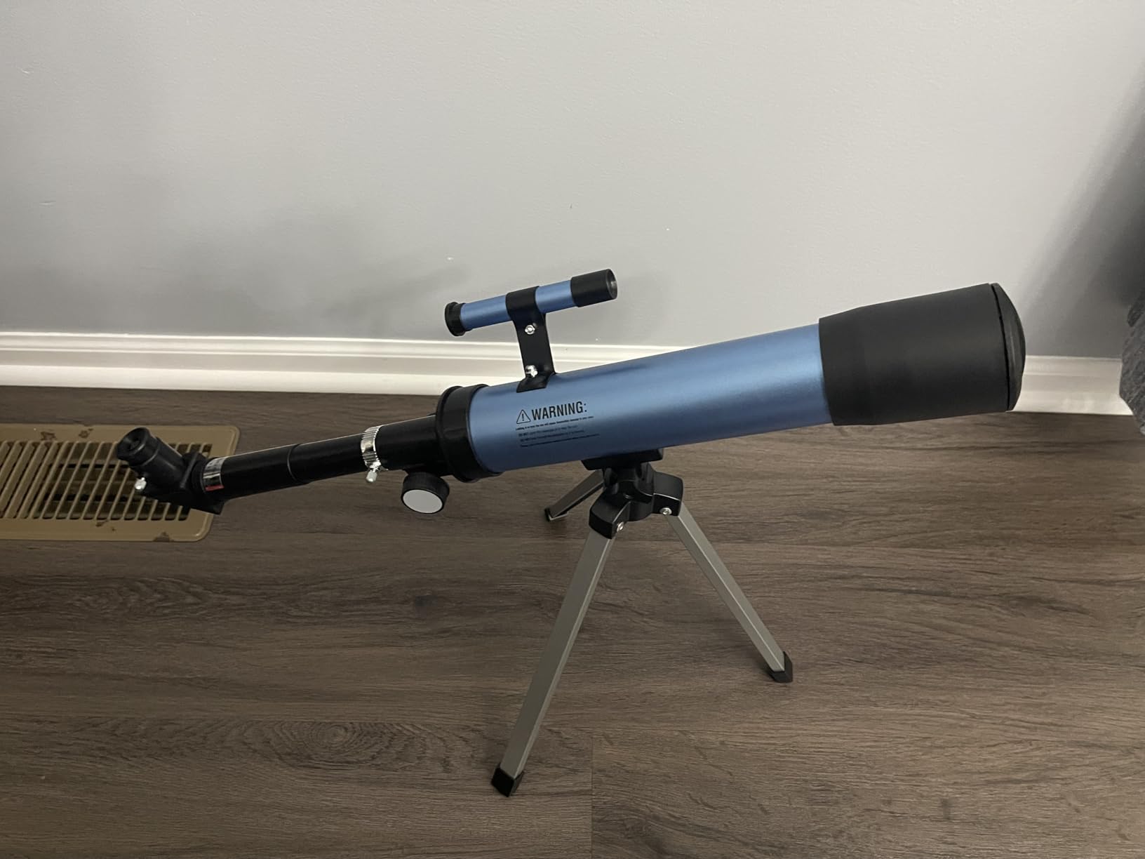 Telescope for Kids 50mm 100x Magnification Beginner Telescopio with Tripod, 2 Eyepieces & Finder Scope, STEM Educational Gift for Boys & Girls Ages 6-12, Portable Kids Telescope for Astronomy - Customer Photo 3