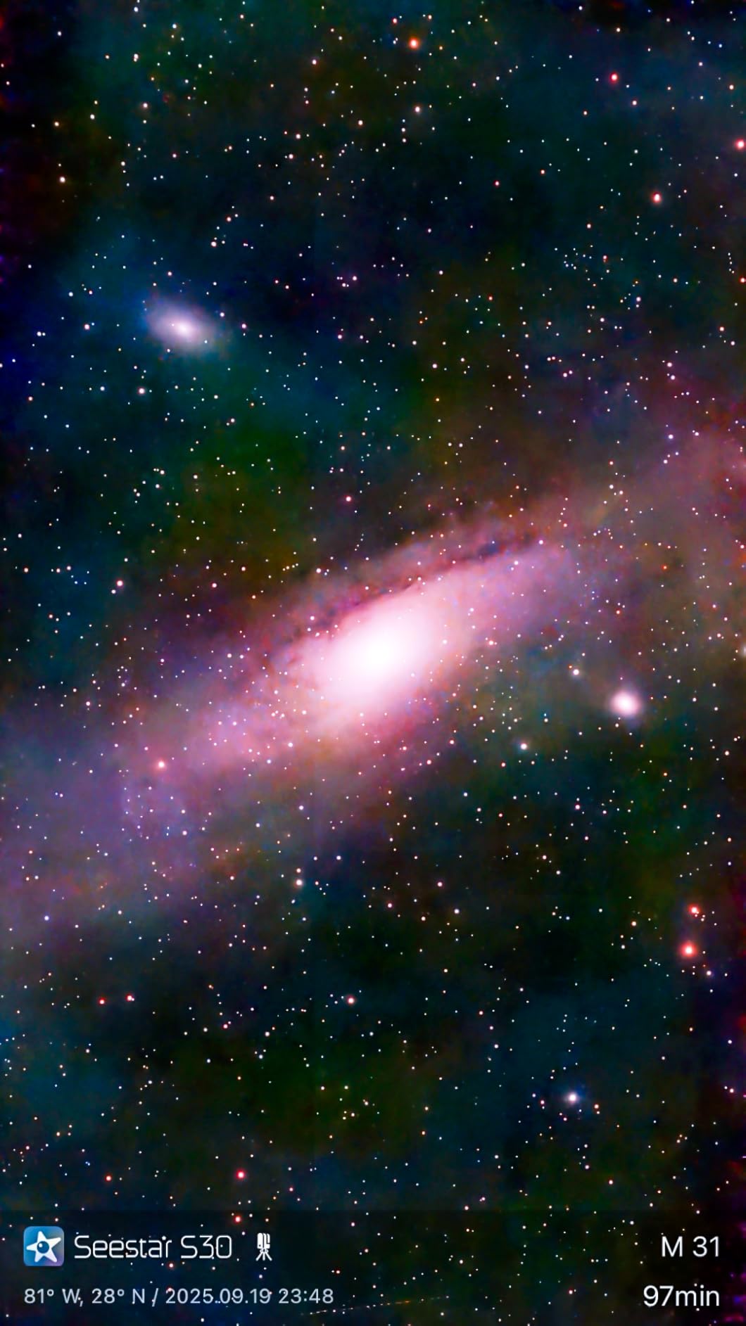 ZWO Seestar S30 All-in-One Smart Digital Telescope/Camera Compact and Portable Travel Companion for Astronomy Enthusiasts & Casual Stargazers - Customer Photo 3