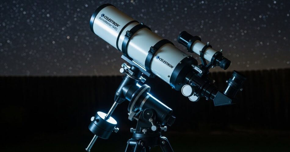 Celestron AstroMaster 114EQ telescope review [cy] - Critical analysis of the Bird-Jones optics.