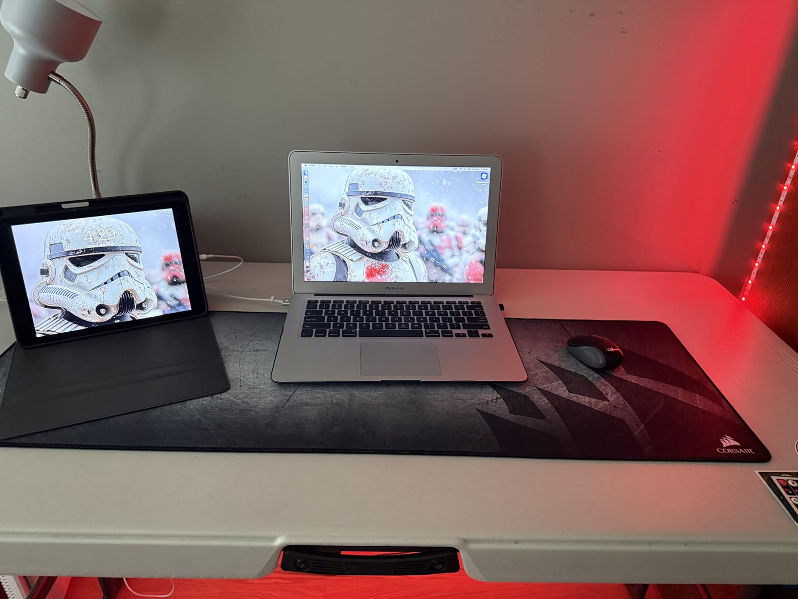 MM300 - Anti-Fray Cloth Gaming Mouse Pad - High-Performance Mouse Pad Optimized for Gaming Sensors - Designed for Maximum Control - Medium - Customer Photo 1