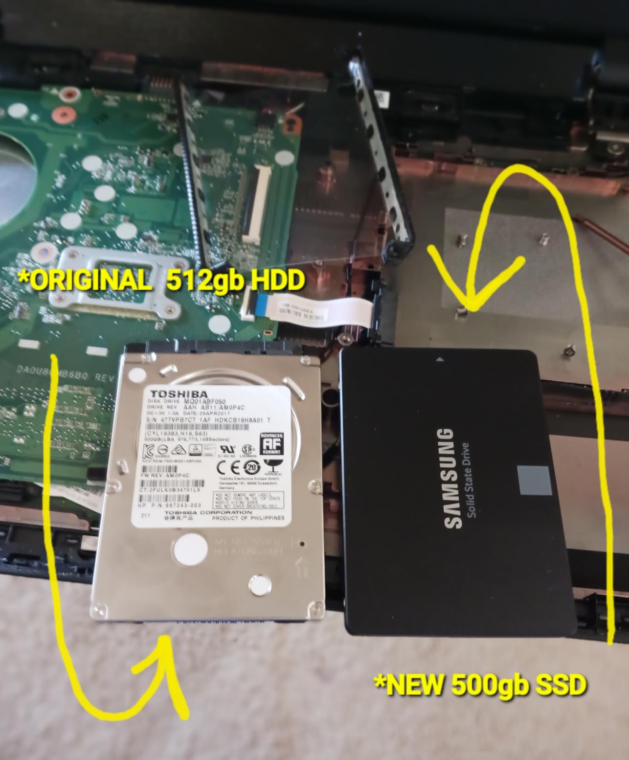 Samsung Electronics 870 EVO 2TB 2.5 Inch SATA III Internal SSD - Customer Photo 2