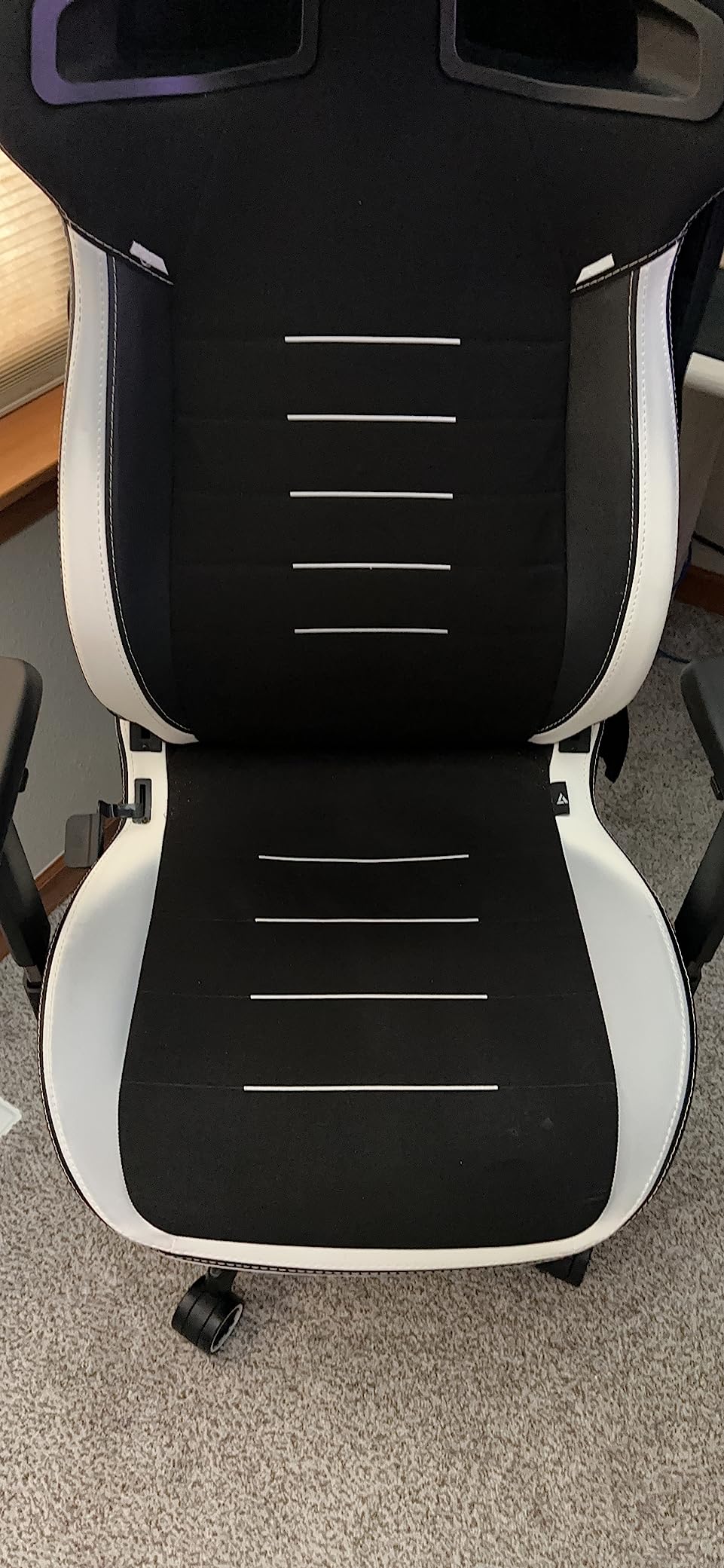 VERTAGEAR PL4800 Ergonomic Big & Tall Gaming Chair Featuring ContourMax Lumbar & VertaAir Seat Systems - RGB LED Kits Upgradeable - Burgundy Red - Customer Photo 3