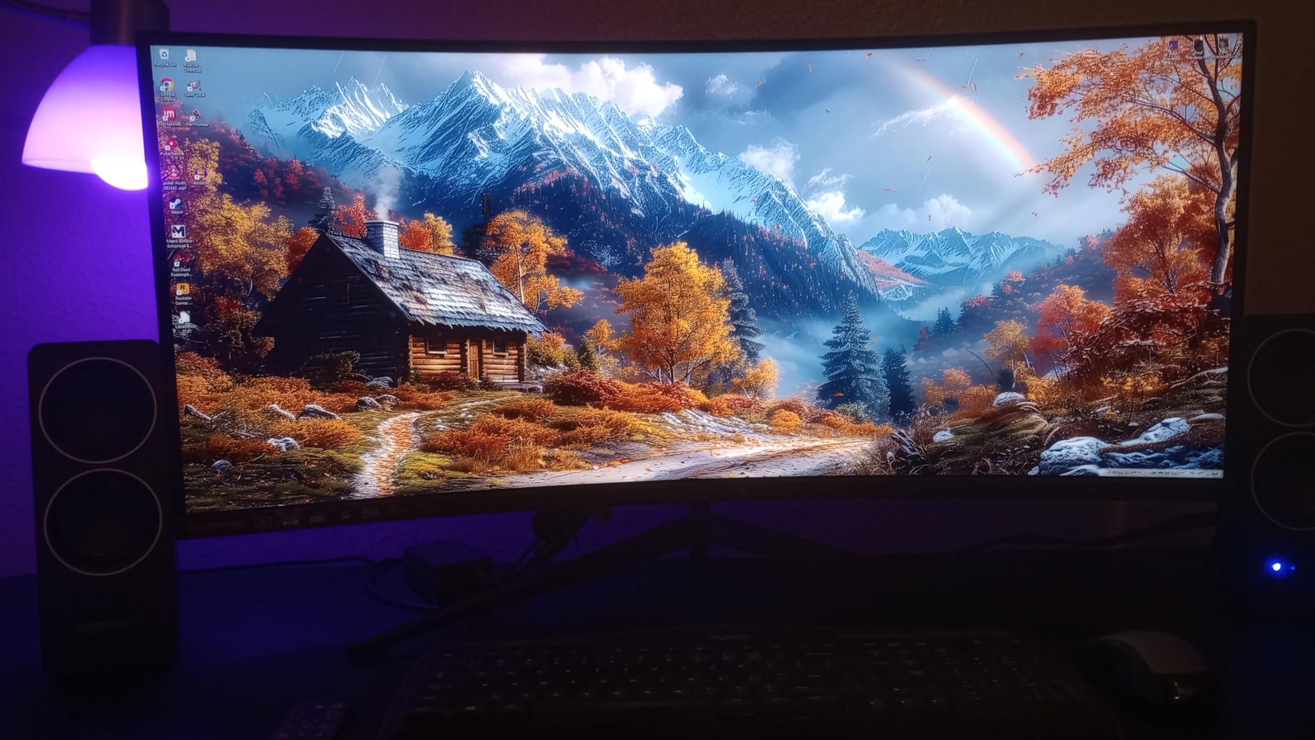 Sceptre 34-Inch Curved Ultrawide WQHD Monitor 3440 x 1440 R1500 up to 180Hz/165Hz DisplayPort x2 99% sRGB 1ms Picture by Picture, Build-in Speakers Machine Black 2025 (C345B-QUT168) - Customer Photo 1